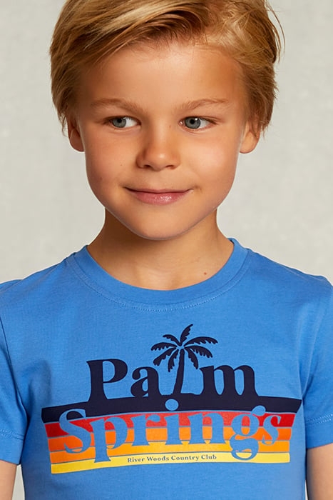 NORMAL FIT OCEAN BLUE T-SHIRT 4