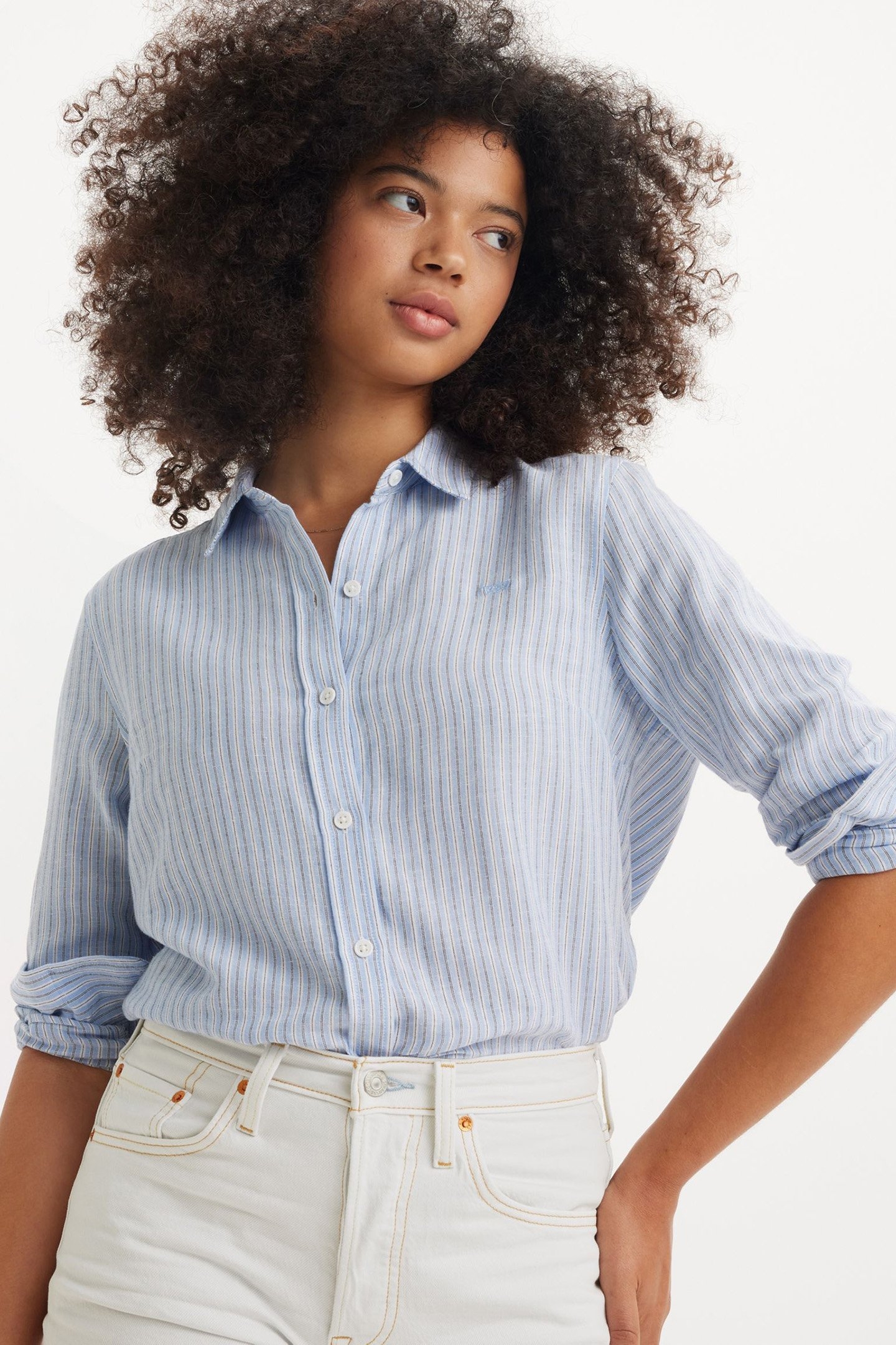 CLASSIC SHIRT RORY STRIPE BRUNERRA BLUE 3