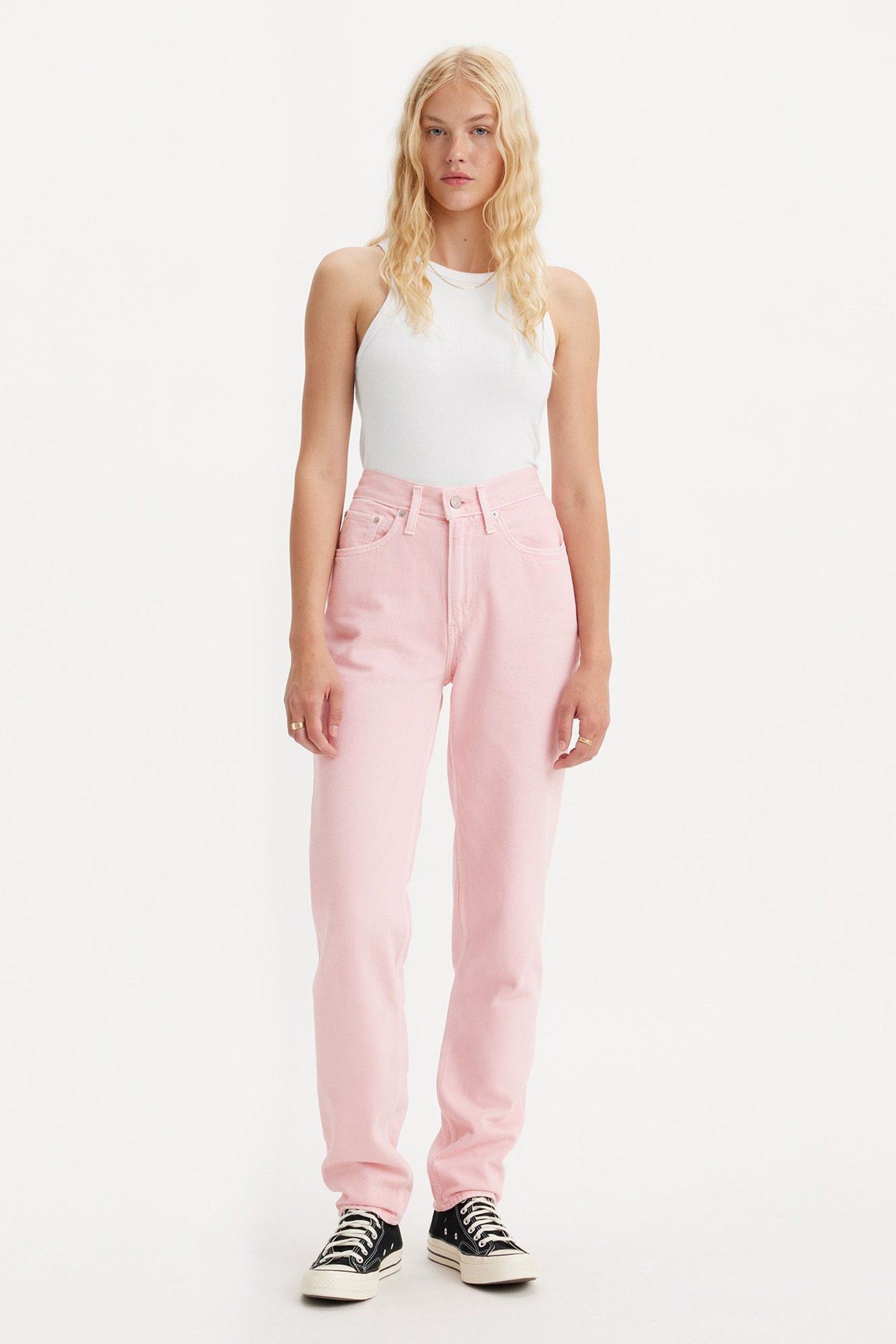 80S MOM JEAN STEEPED CHALK PINK 1