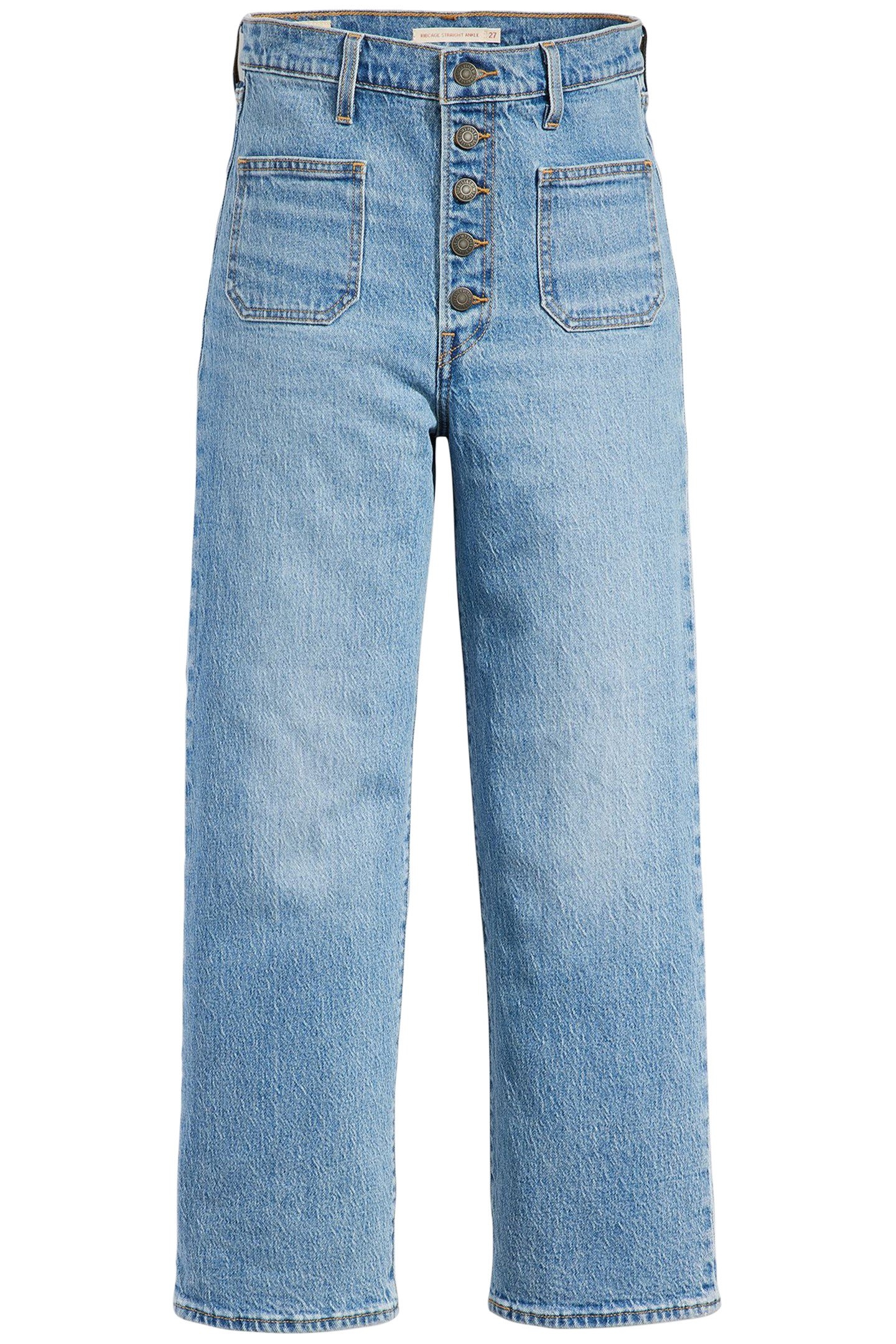 RIBCAGE STRAIGHT PATCH POCKET JEANS 3
