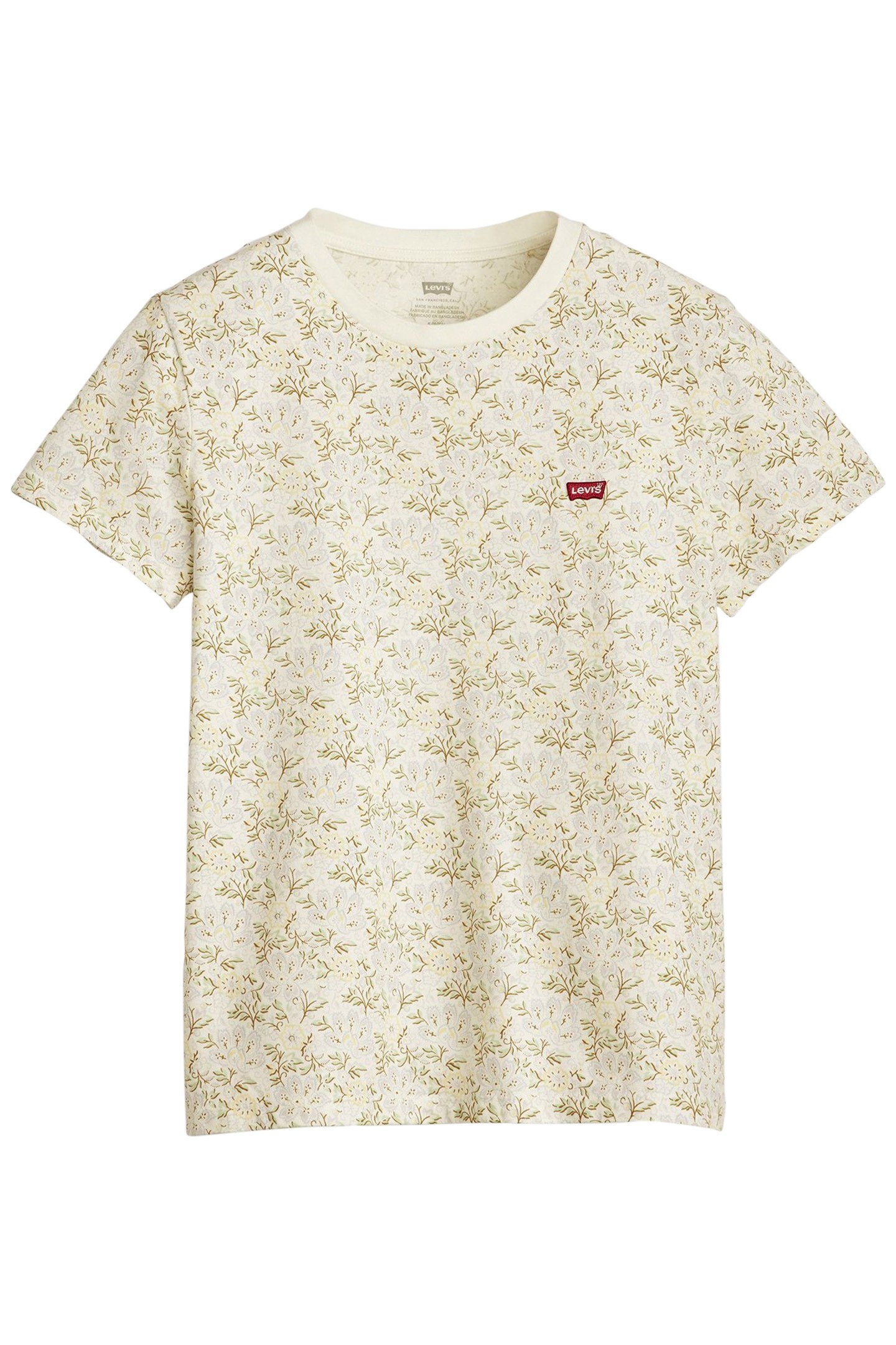 PERFECT TEE JANEESAH FLORAL EGRET 3