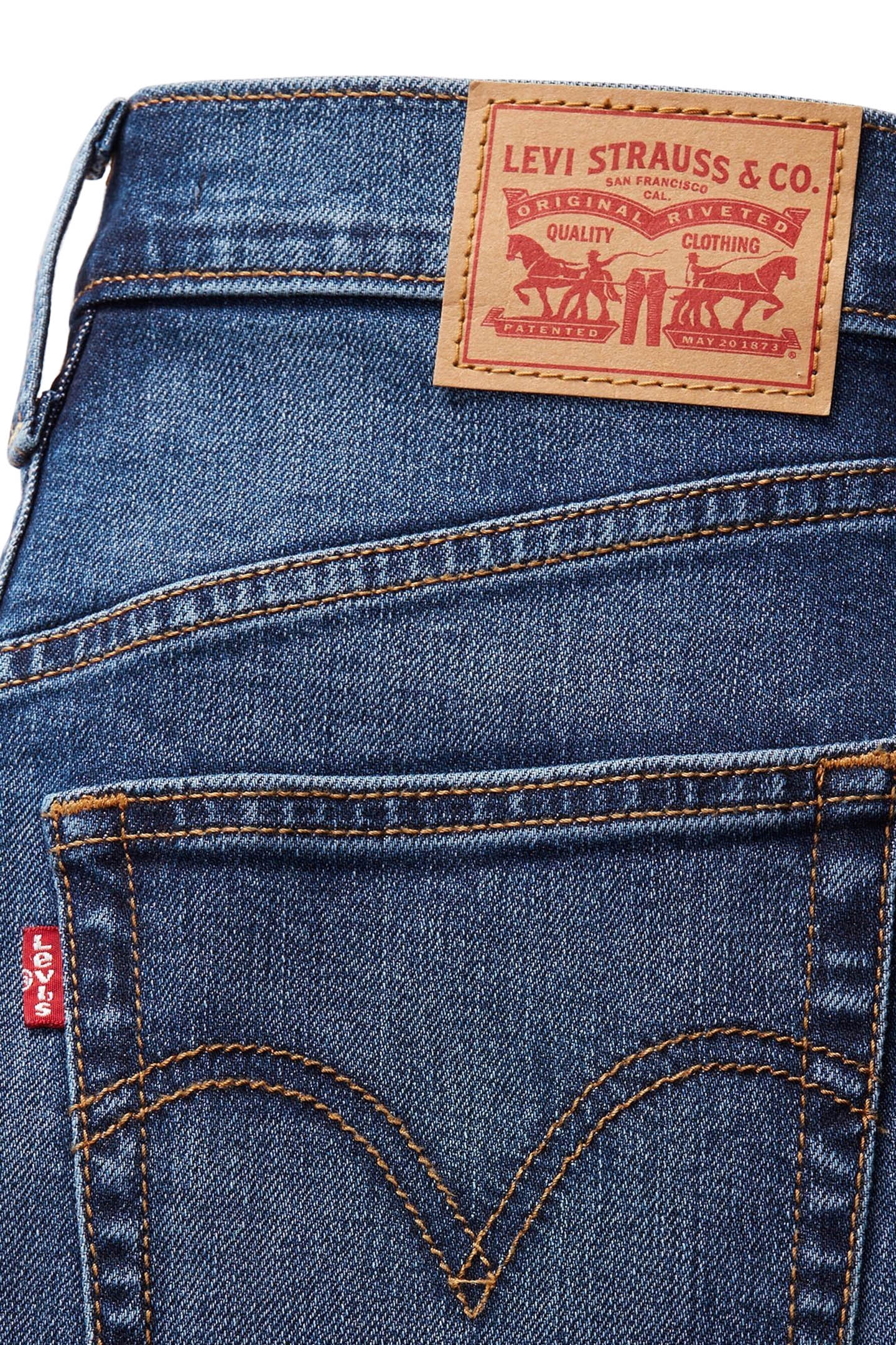 RIBCAGE FULL-LENGTH JEANS 5