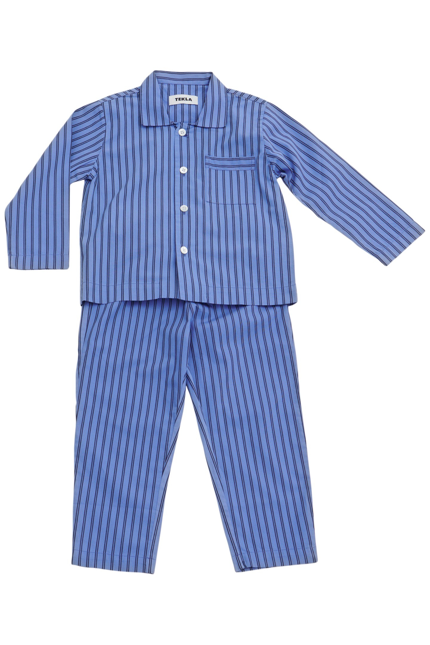 UNISEX POPLIN, KIDS PYJAMAS SET BORO STRIPES 1