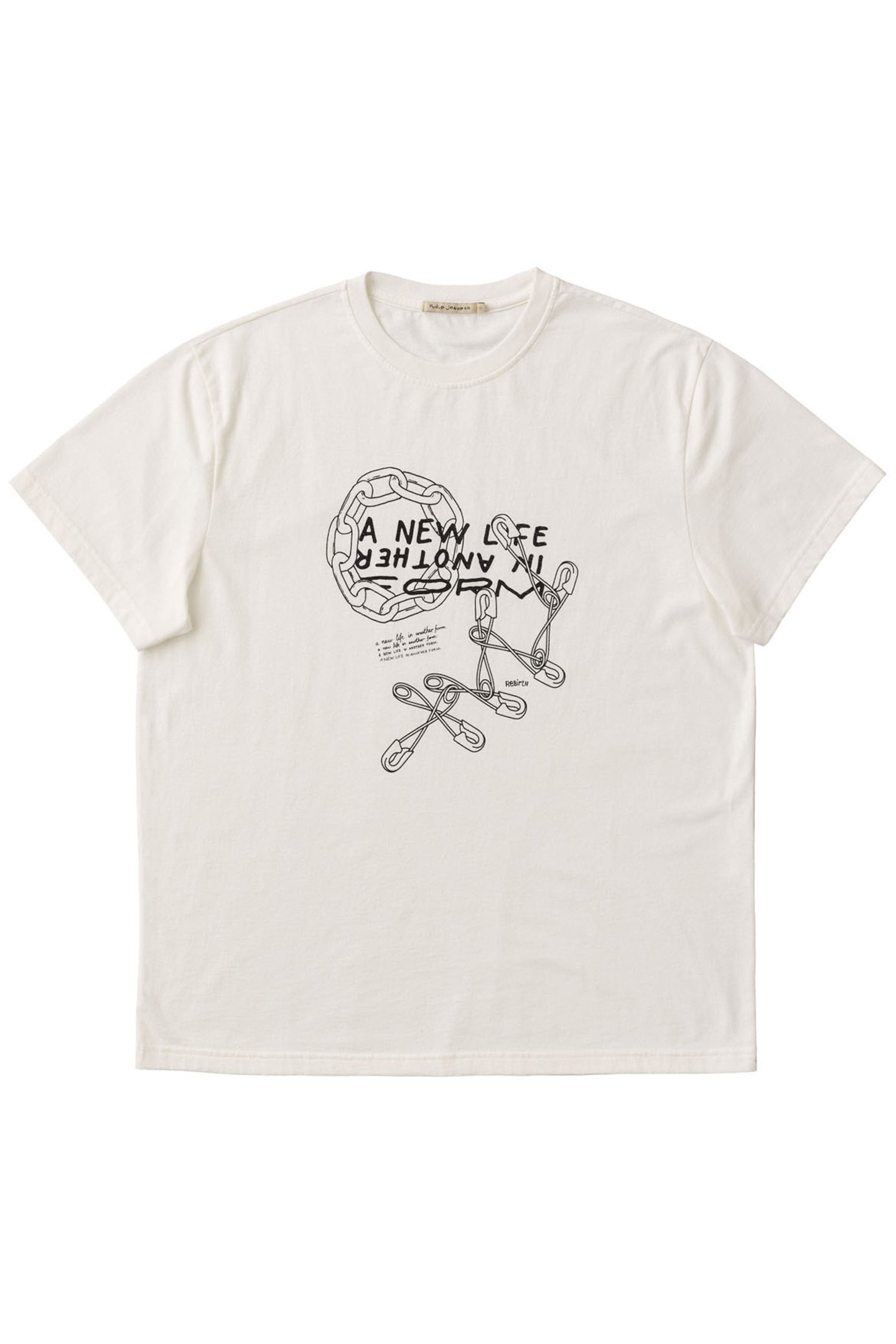 RELAXED TEE REBIRTH CHALK WHITE 3