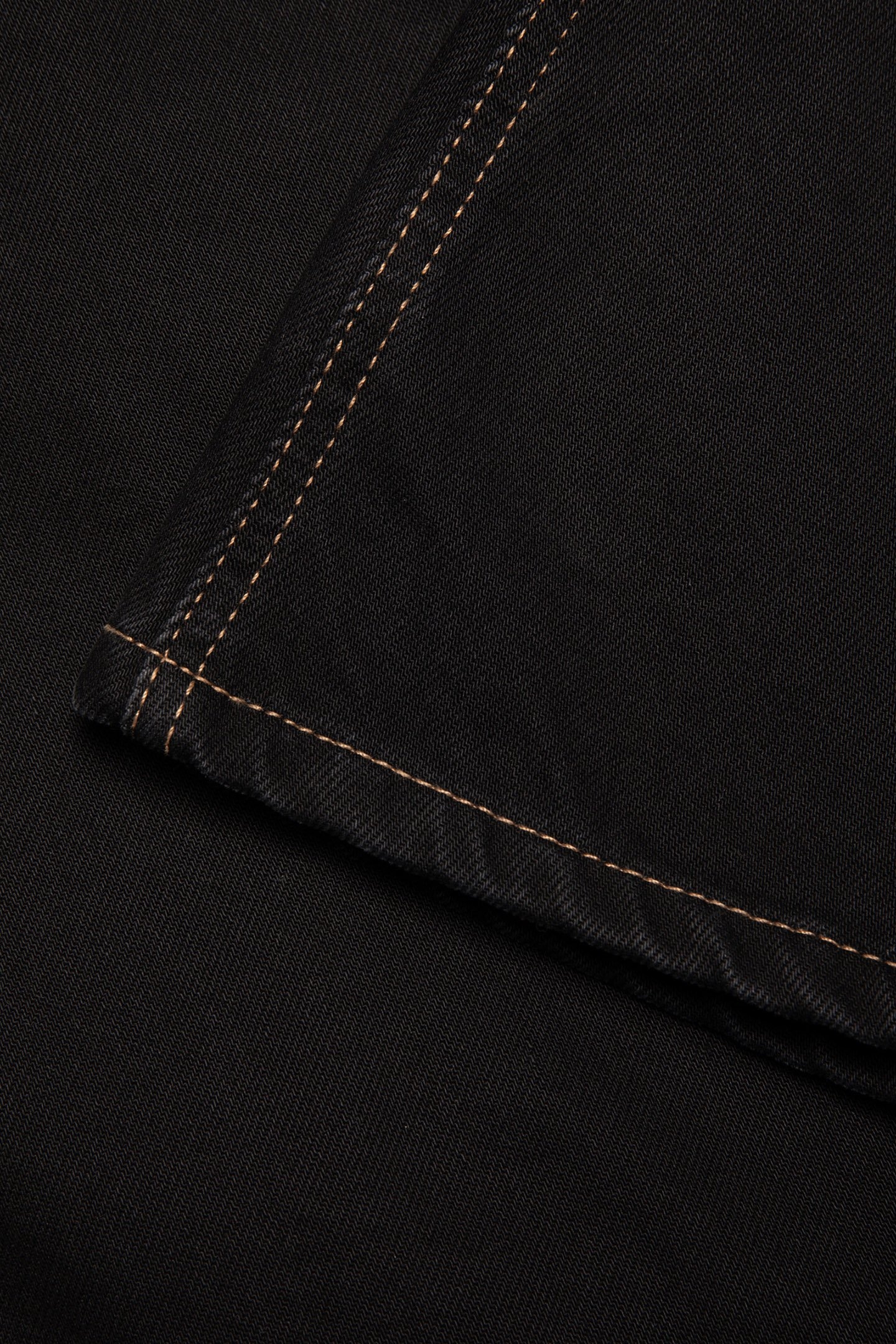 MOLLY WESTERN DENIM SKIRT BLACK 6