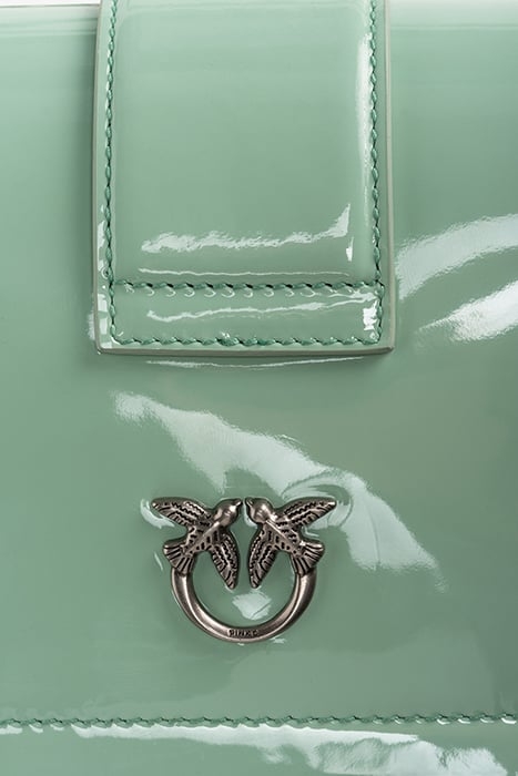 LOVE ONE MINI CL PELLE SFUMATA PASTEL GREEN-OLD SILVER 5