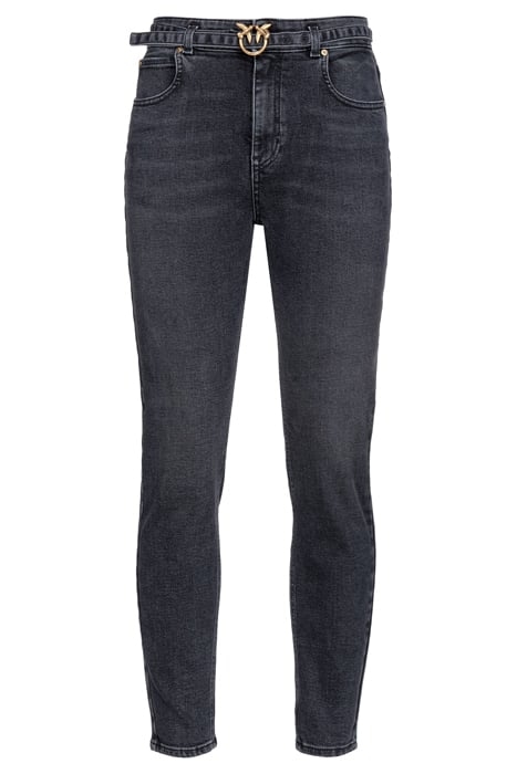 SUSAN 5 POCKETS DARK BLACK DIRTY WASH 3