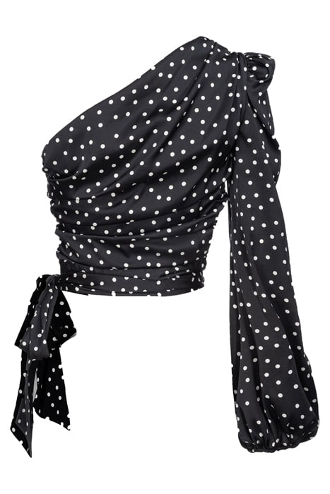 THIRA BLOUSE BLACK/WHITE 5