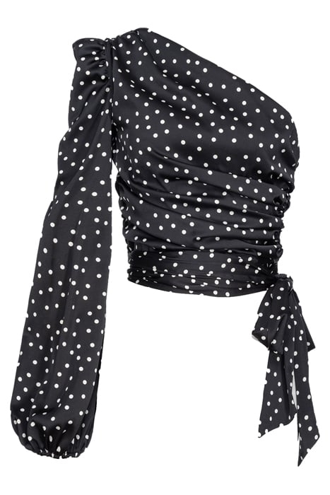 THIRA BLOUSE BLACK/WHITE 4