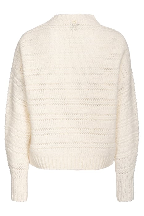 DROMEDARIO SWEATER PURITY WHITE 3
