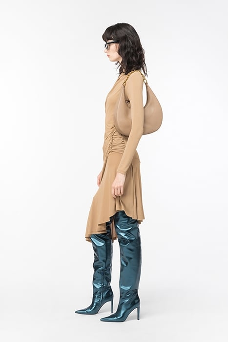 BABAR ABITO JERSEY CREPE MAT DARK LATTE 5