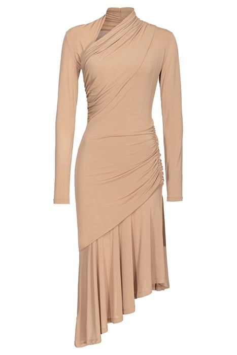 BABAR ABITO JERSEY CREPE MAT DARK LATTE 3