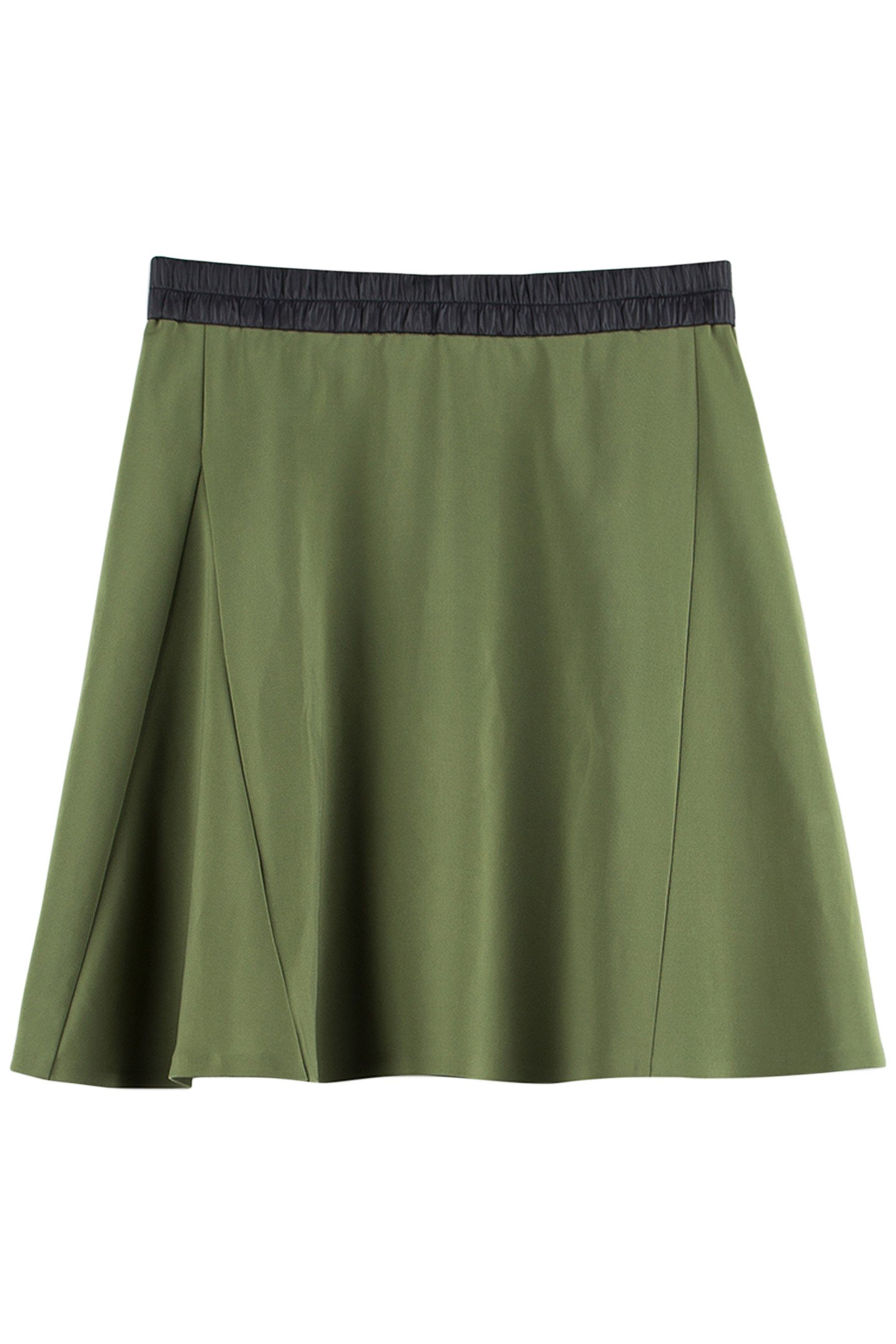 SKIRT FLUID SCUBA OLIVINE/ECRU 1