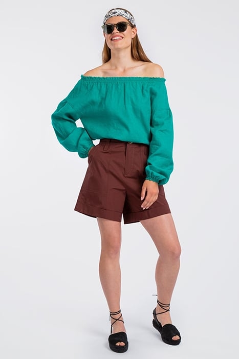 SHORT COTTON PAPER BITTER CHOCOLAT 2