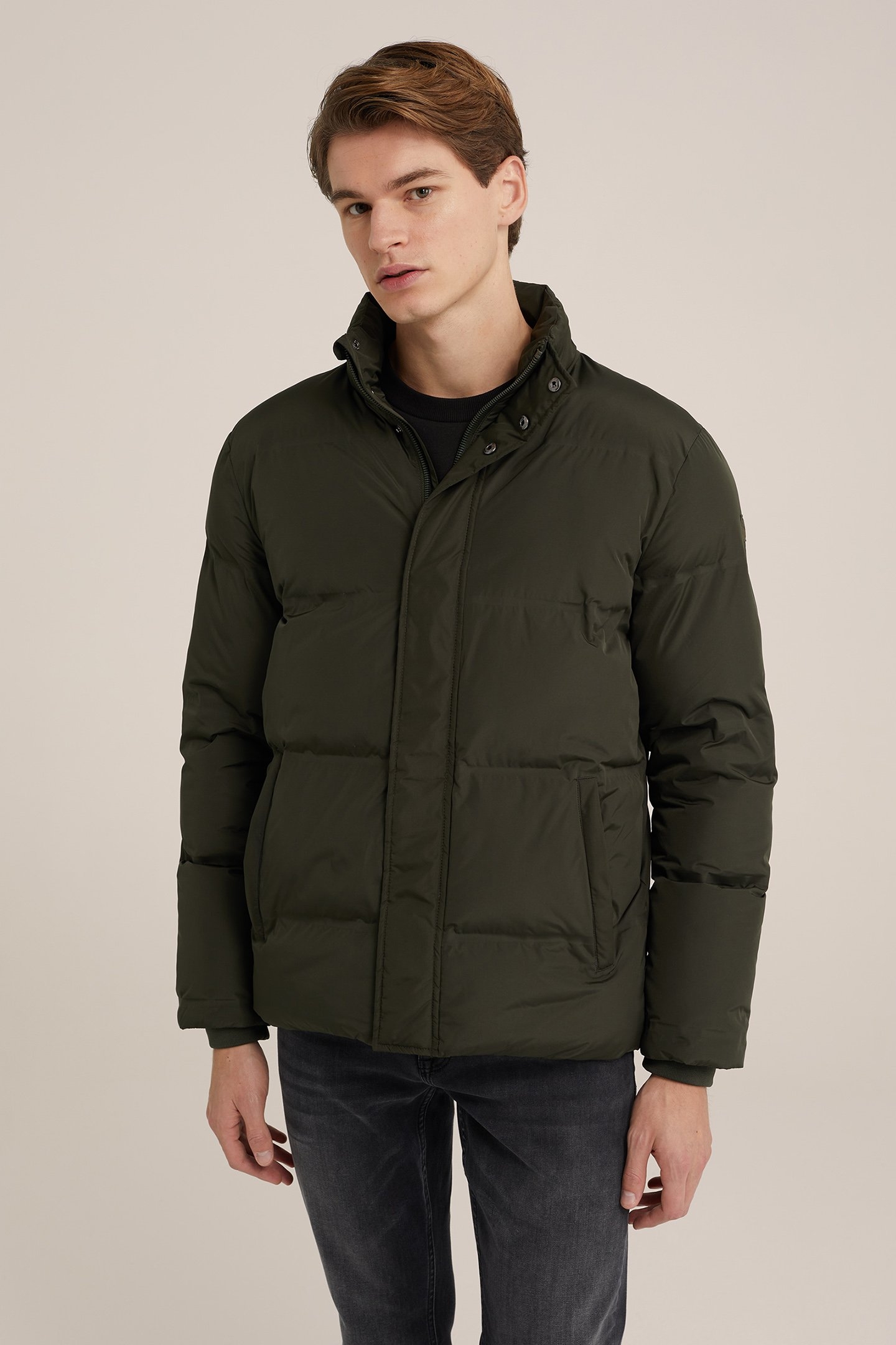 JACKET NORMAL LENGTH DARK GREEN 1