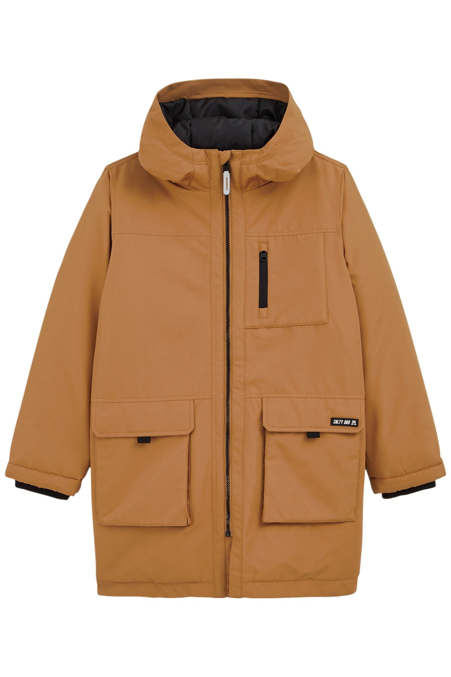 JACKET LONG LENGTH OCHRE YELLOW 2