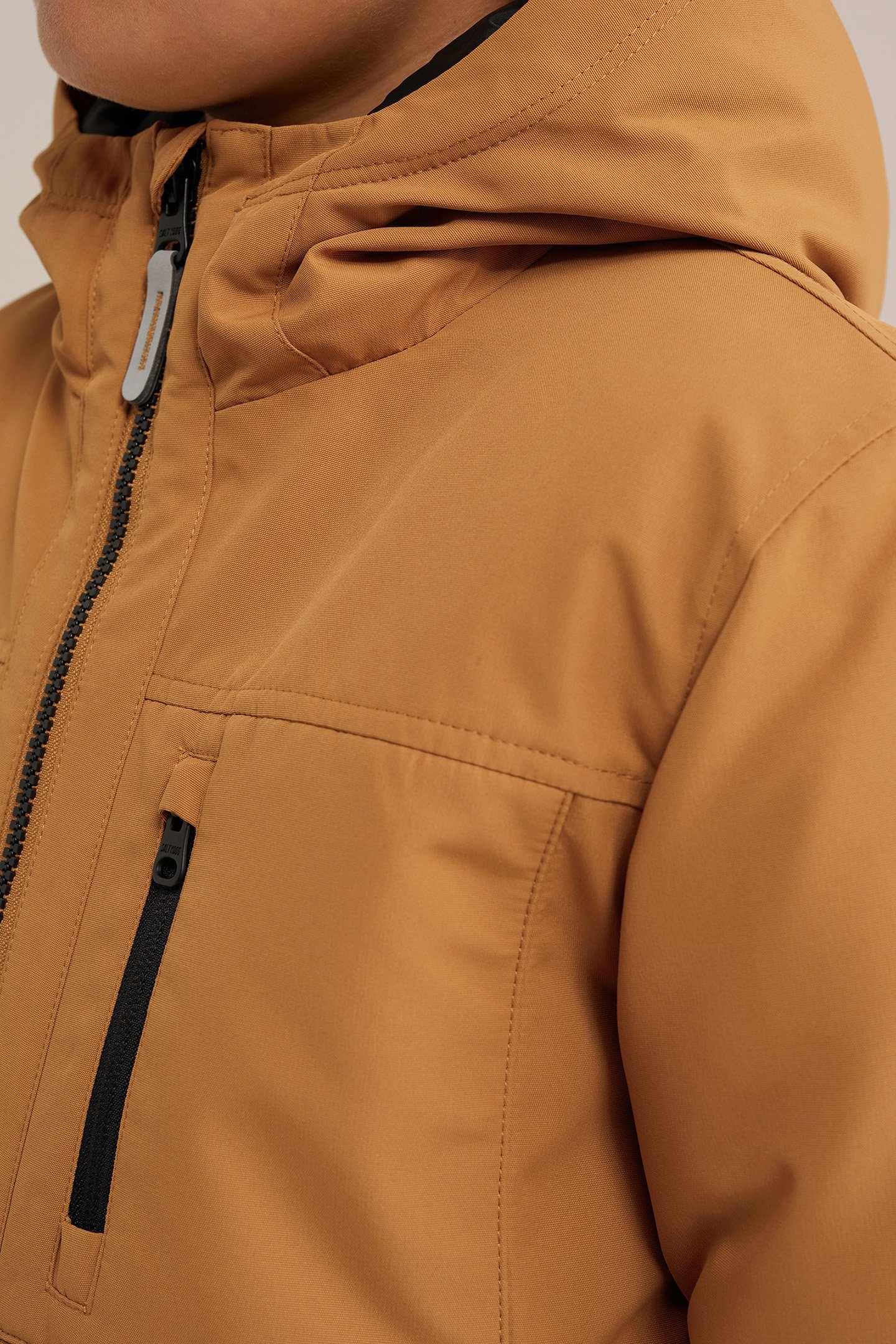 JACKET LONG LENGTH OCHRE YELLOW 5