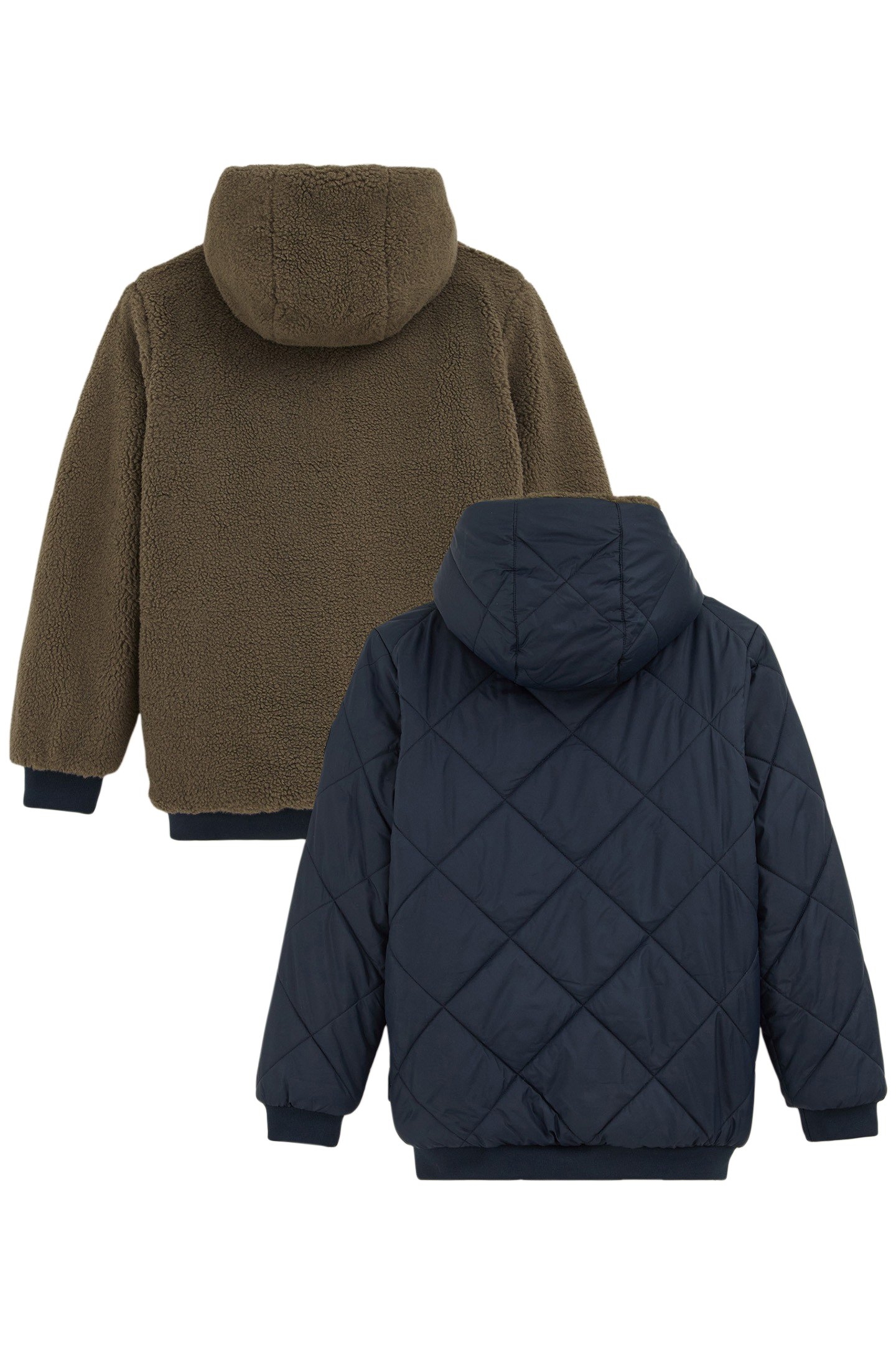 JACKET REVERSIBLE BOMBER NAVY BLUE 2