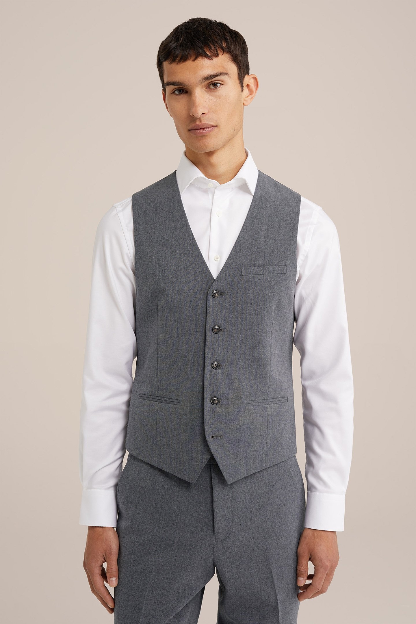 WAISTCOAT DARK GREY 1