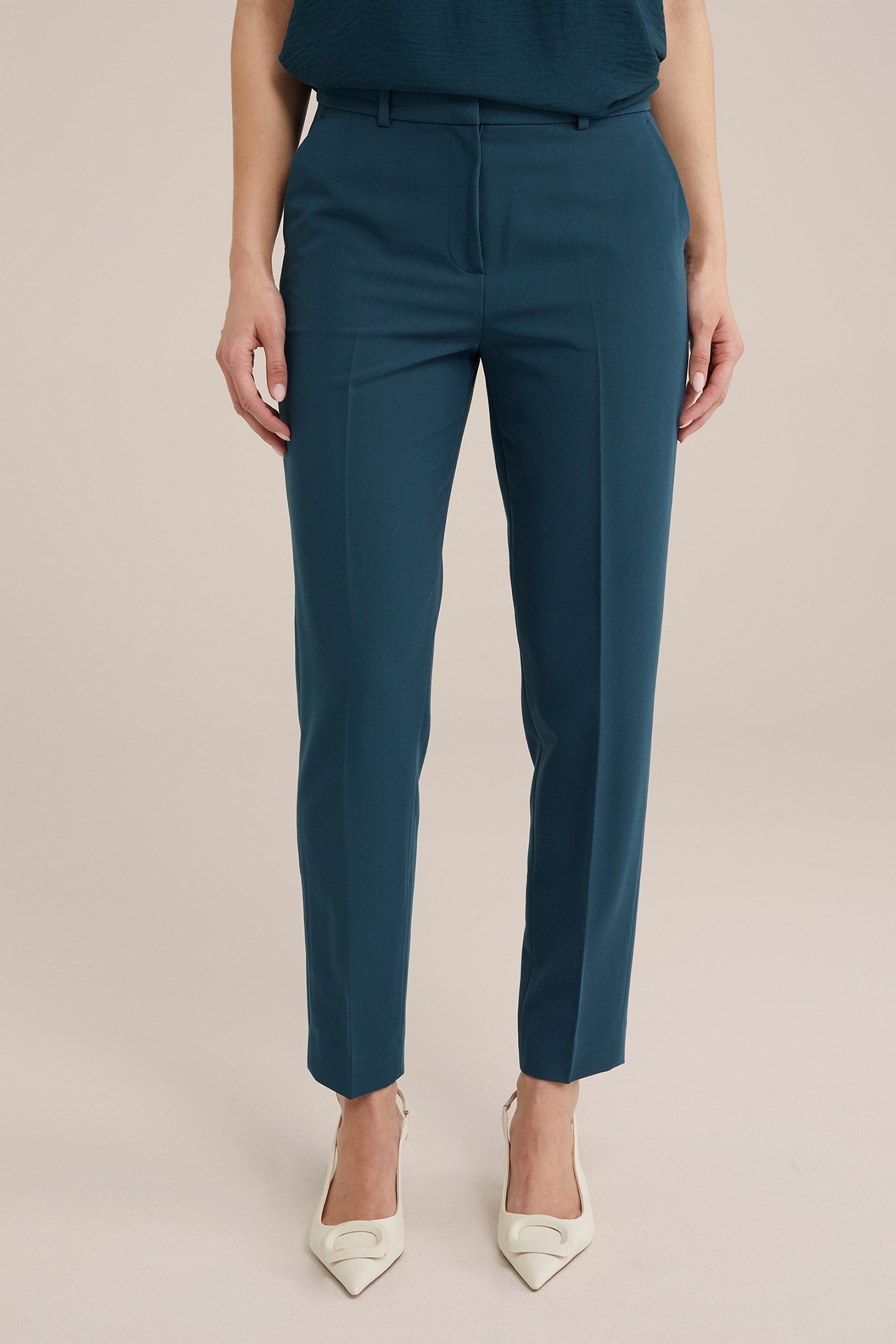 TROUSER SEA GREEN 1