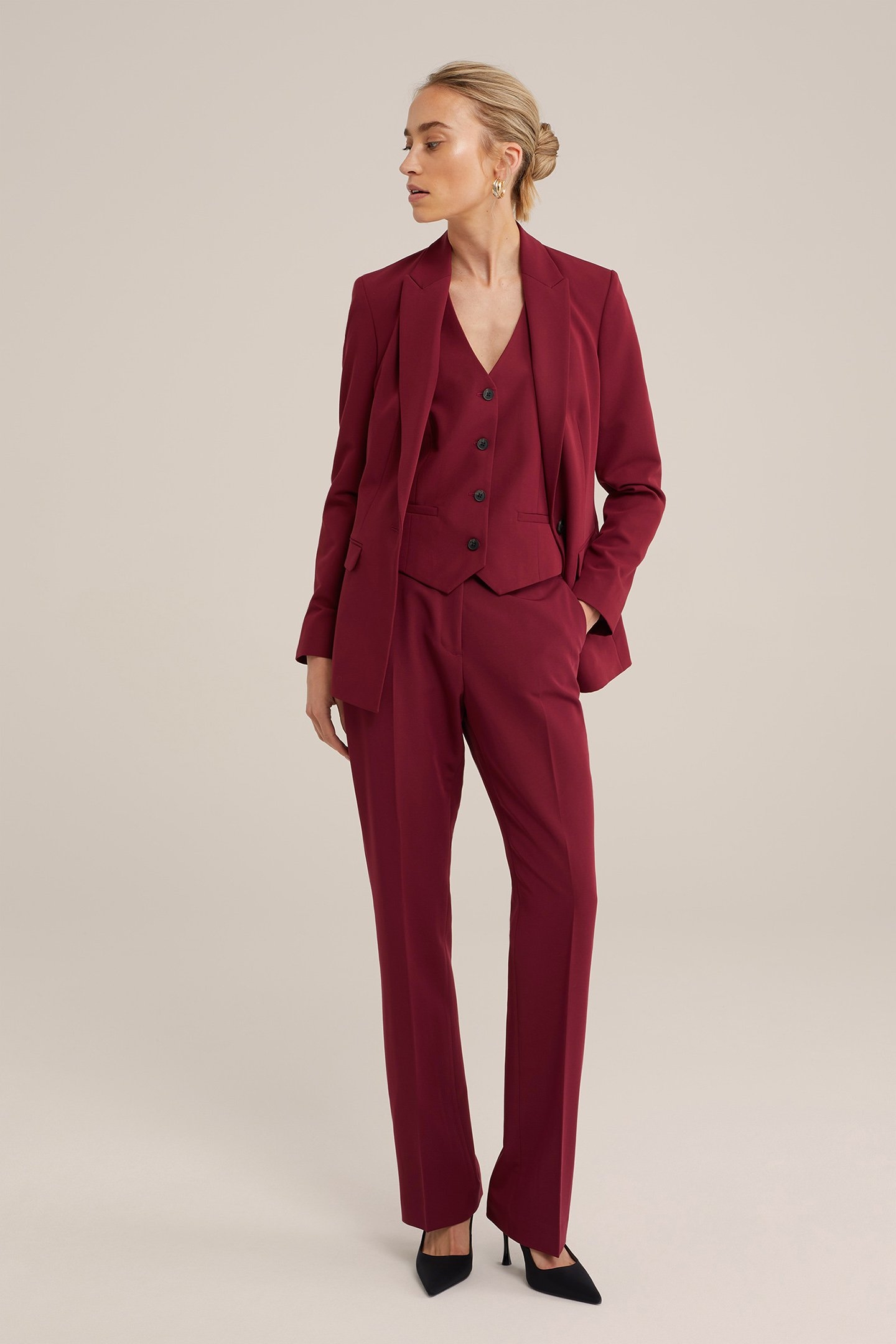 WAISTCOAT VINTAGE RED 3