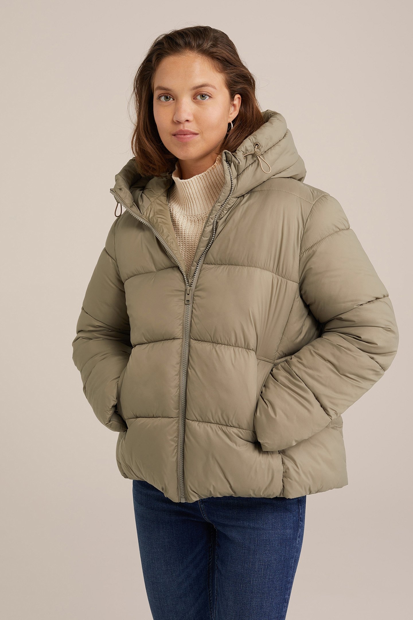 JACKET LONG LENGTH OLIVE GREEN 1