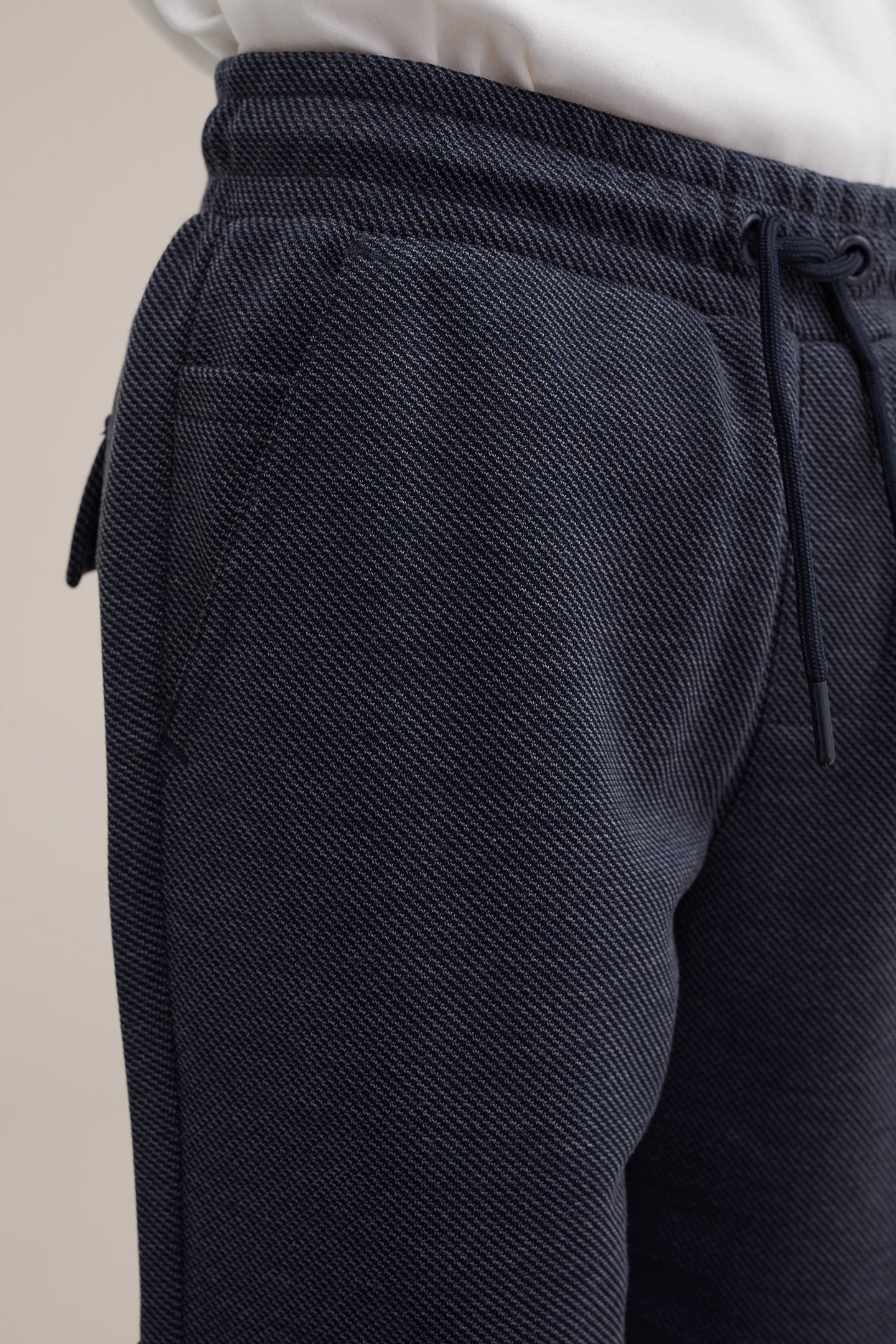 CARGO PANTS NAVY BLUE 5