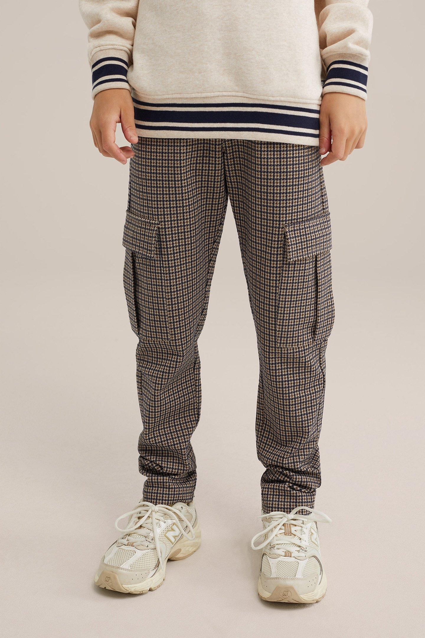 CARGO PANTS DARK BROWN 1