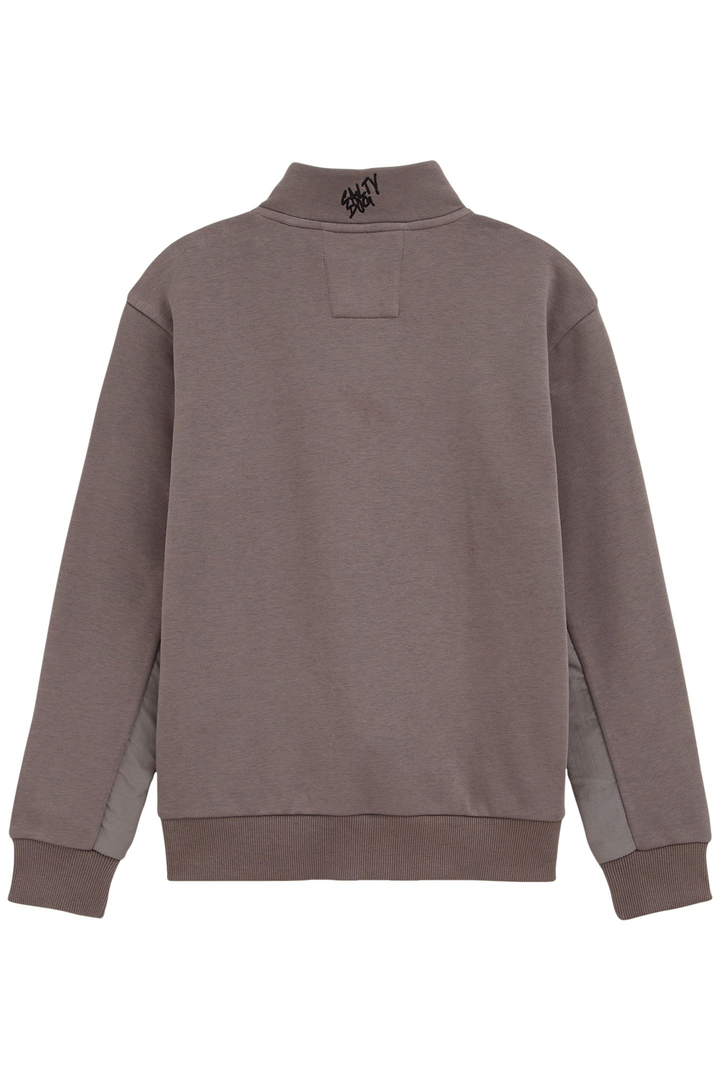 CARDIGAN WITH ZIPPER GREY 4