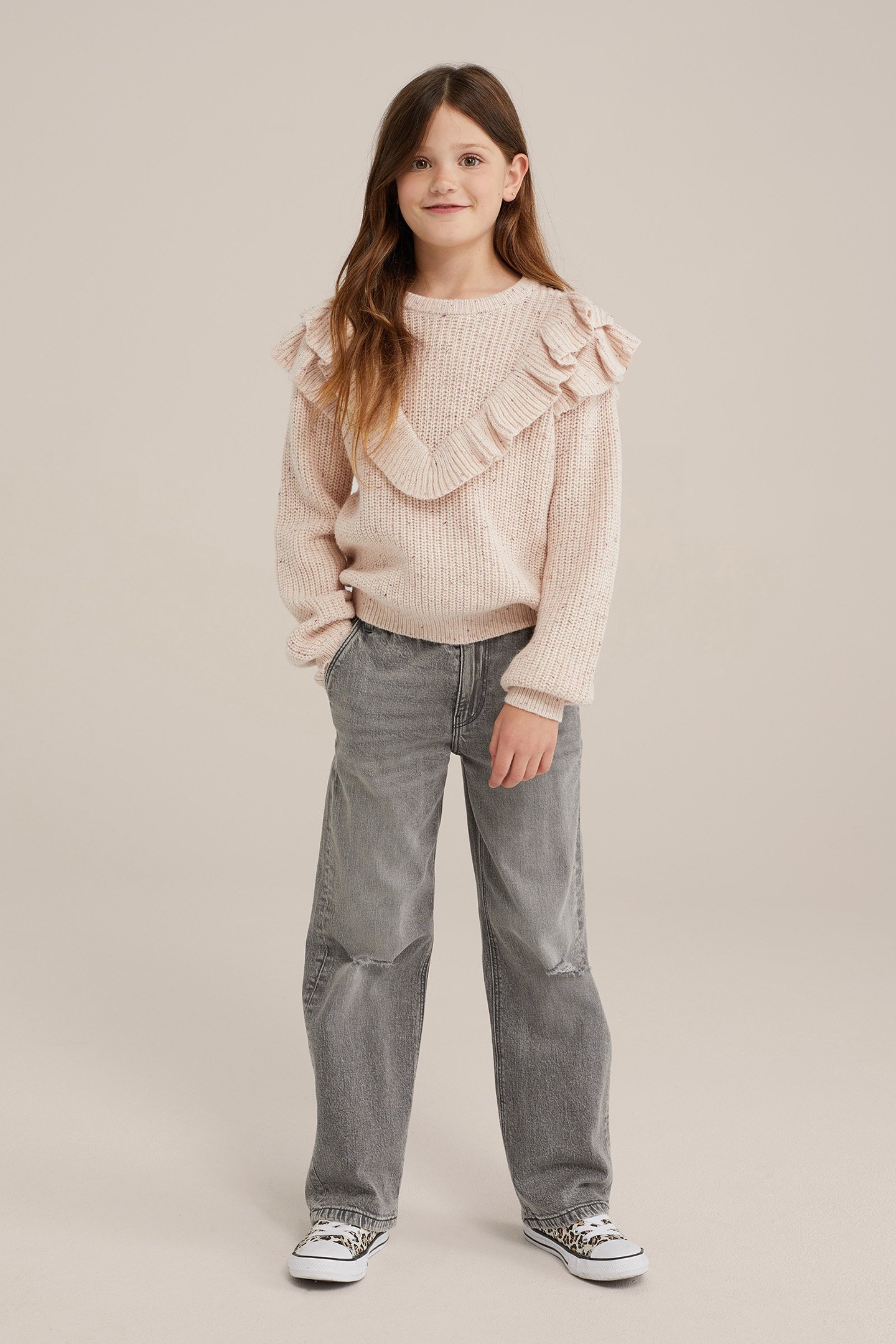 KNITTED PULLOVER BEIGE 2