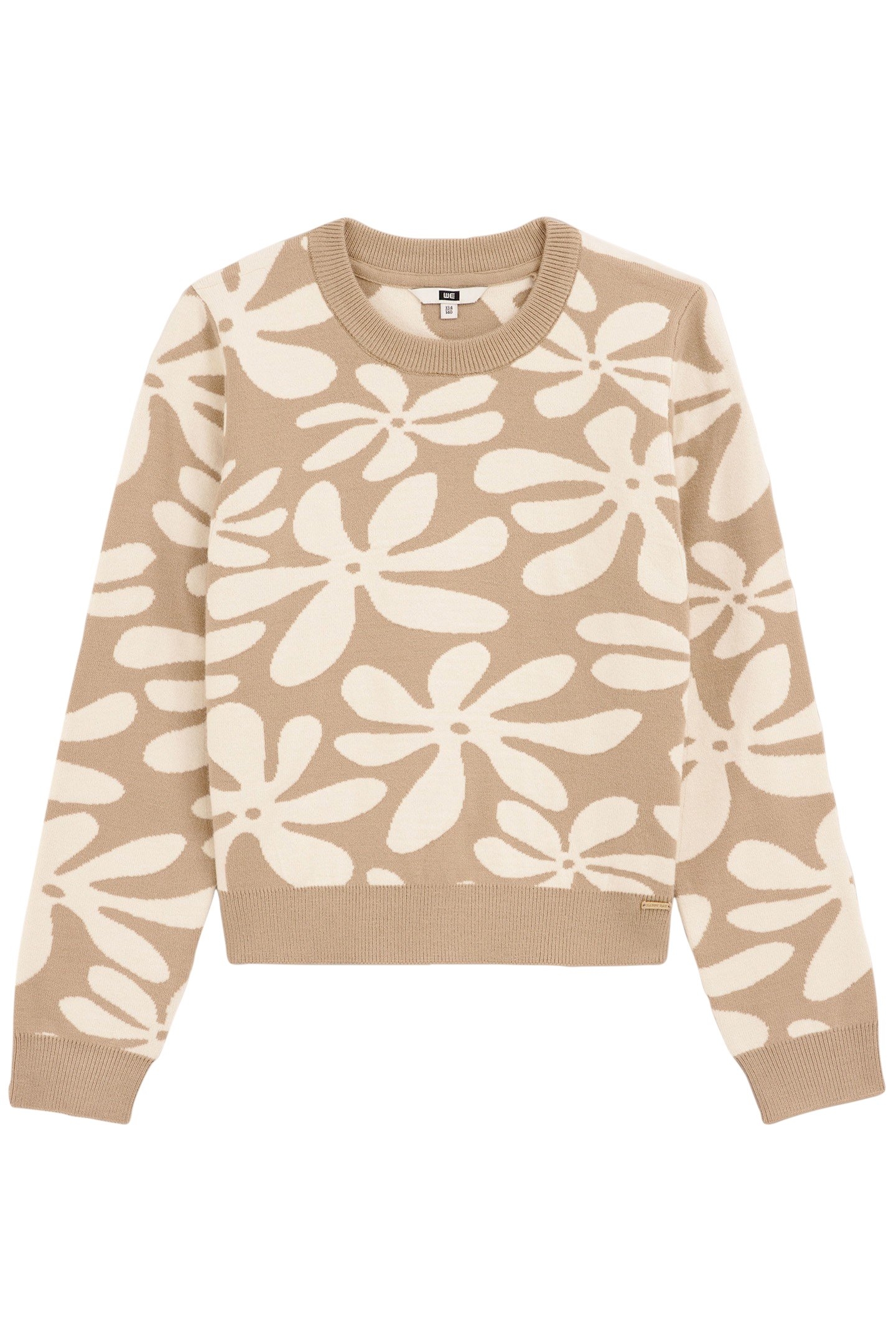 KNITTED PULLOVER BEIGE 3