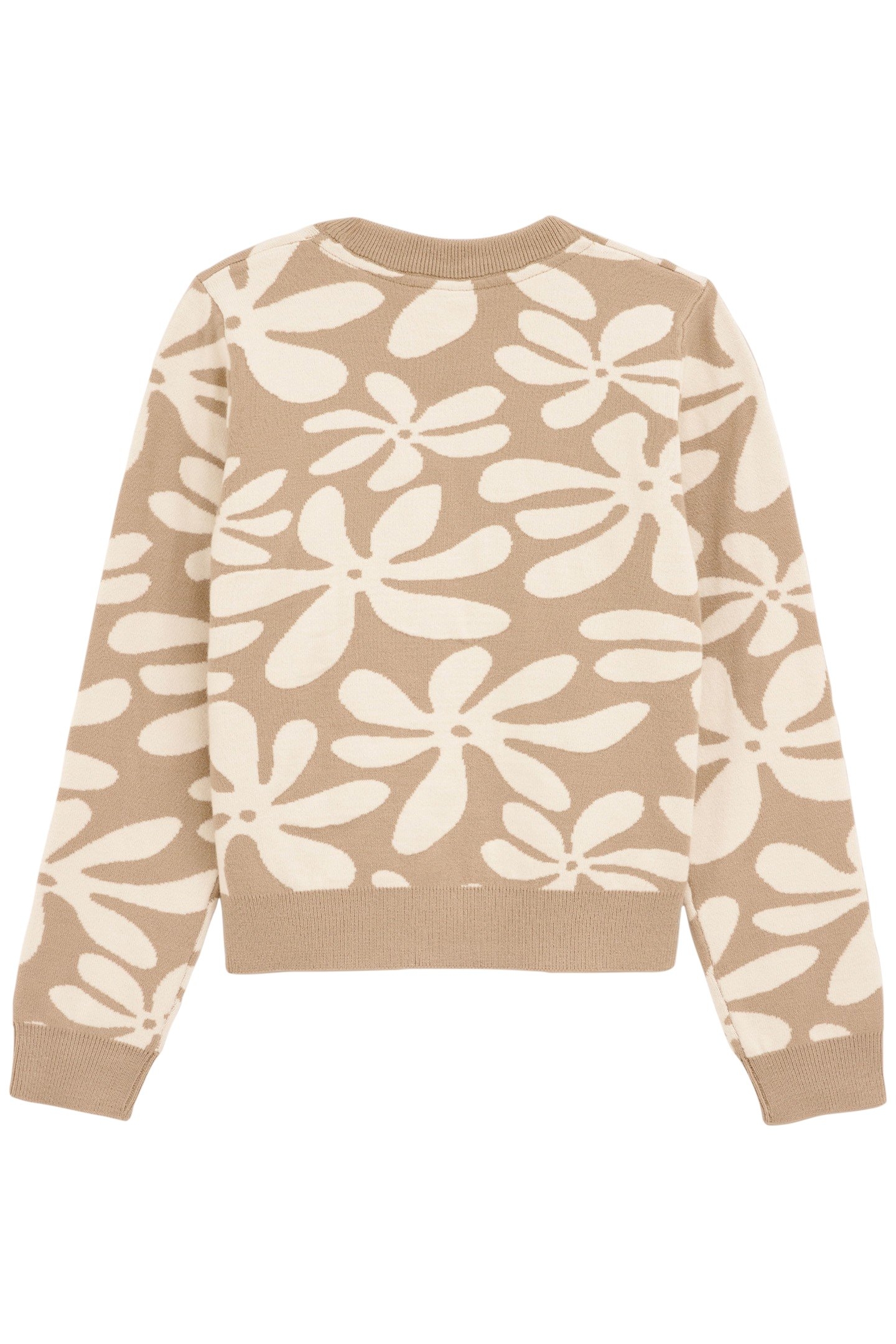 KNITTED PULLOVER BEIGE 4