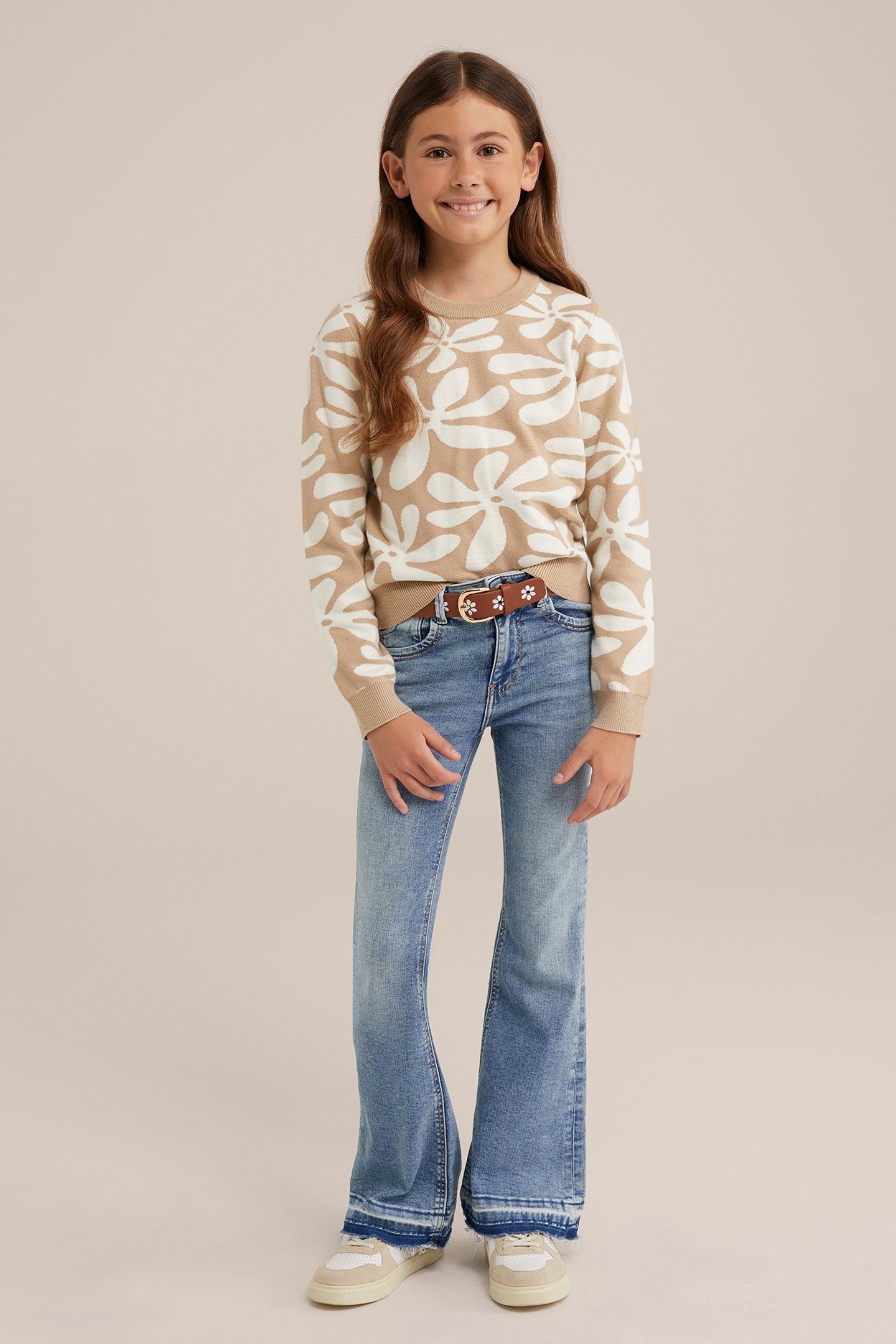 KNITTED PULLOVER BEIGE 2