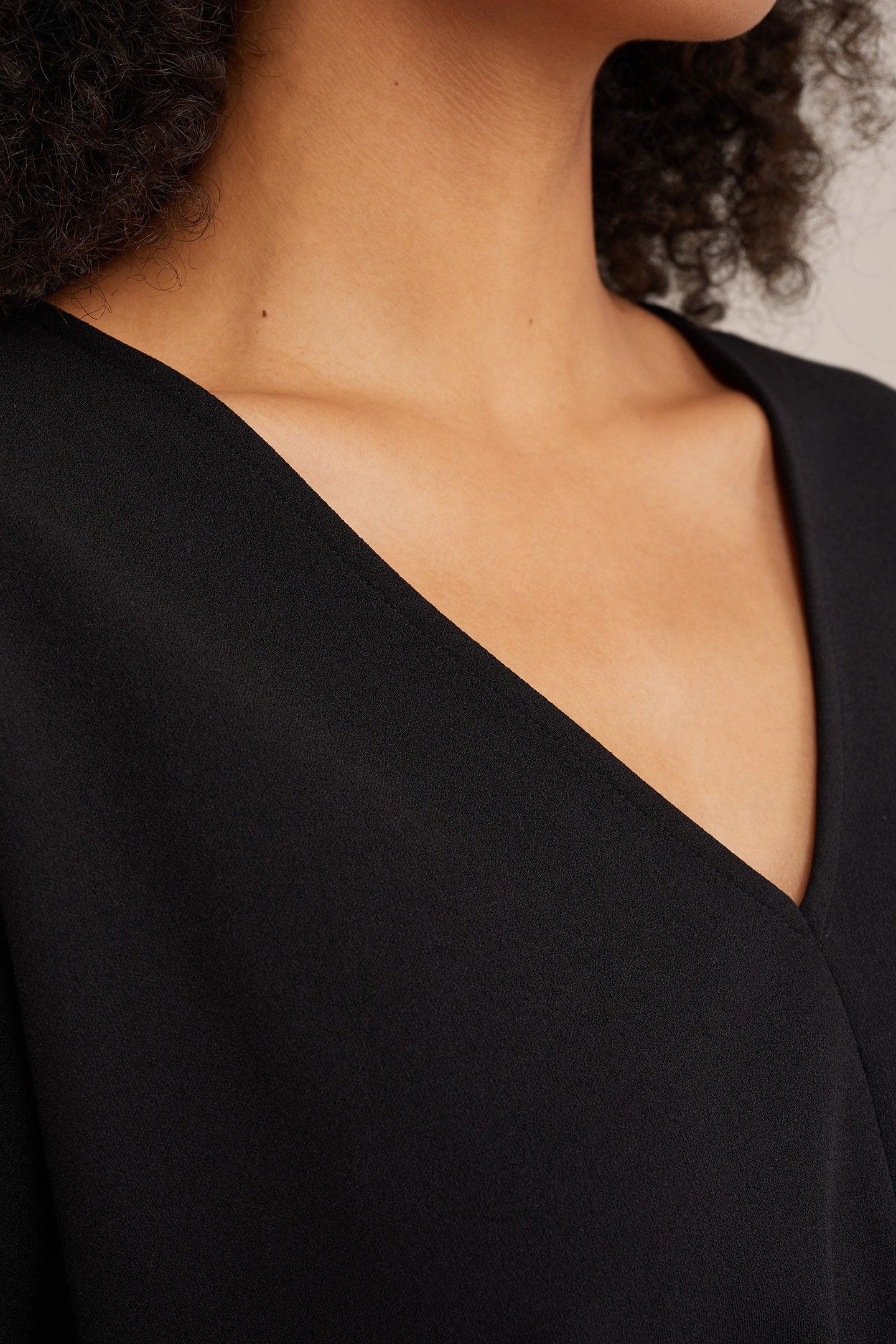 DRESS MID LENGTH BLACK 5