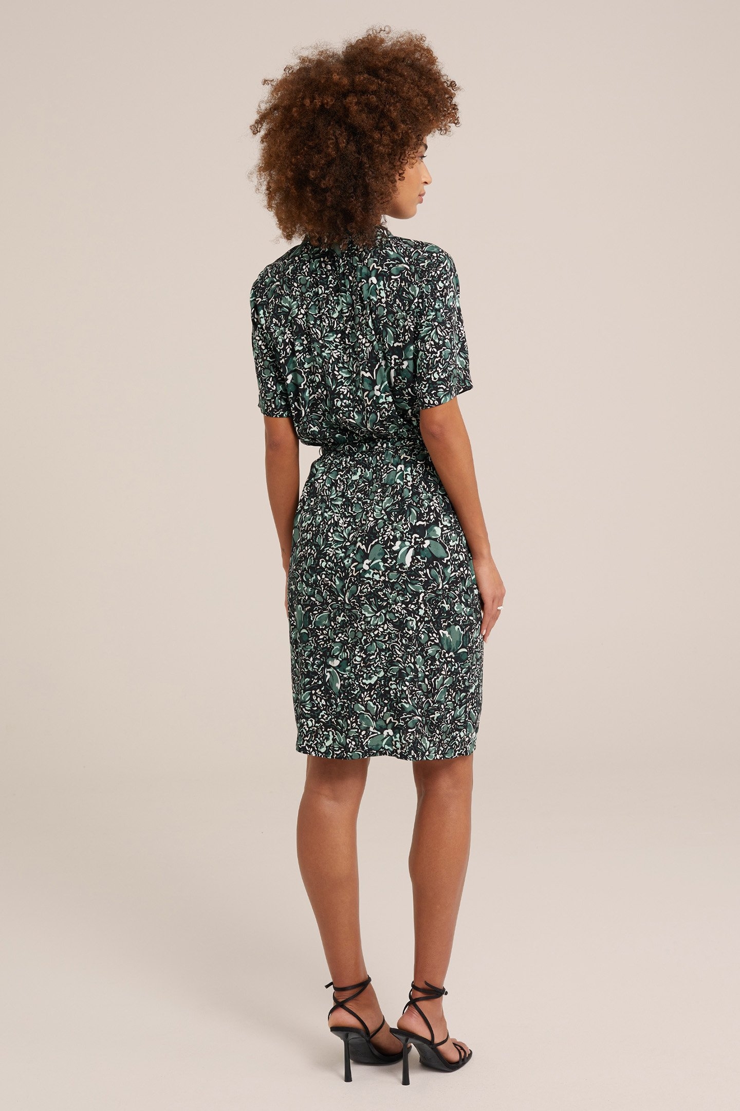 DRESS SHORT DARK GREEN 3