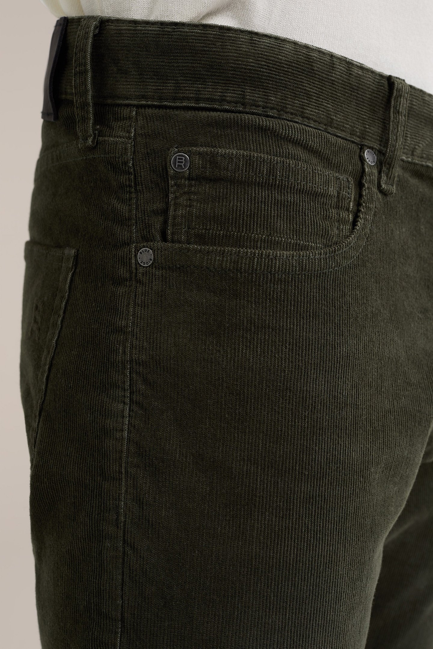 5-POCKET MID WAIST ARMY GREEN 5