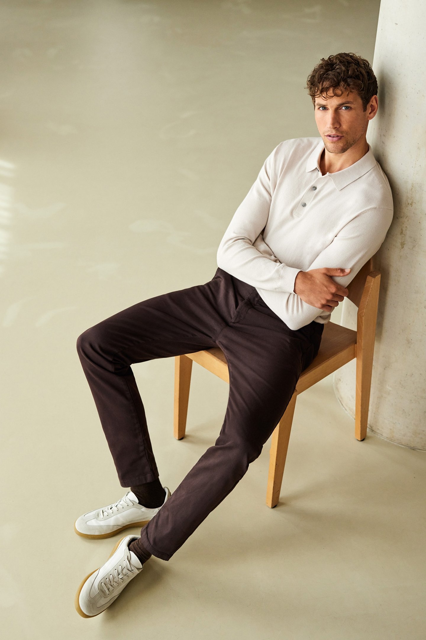 CHINO CINNAMON BROWN 6
