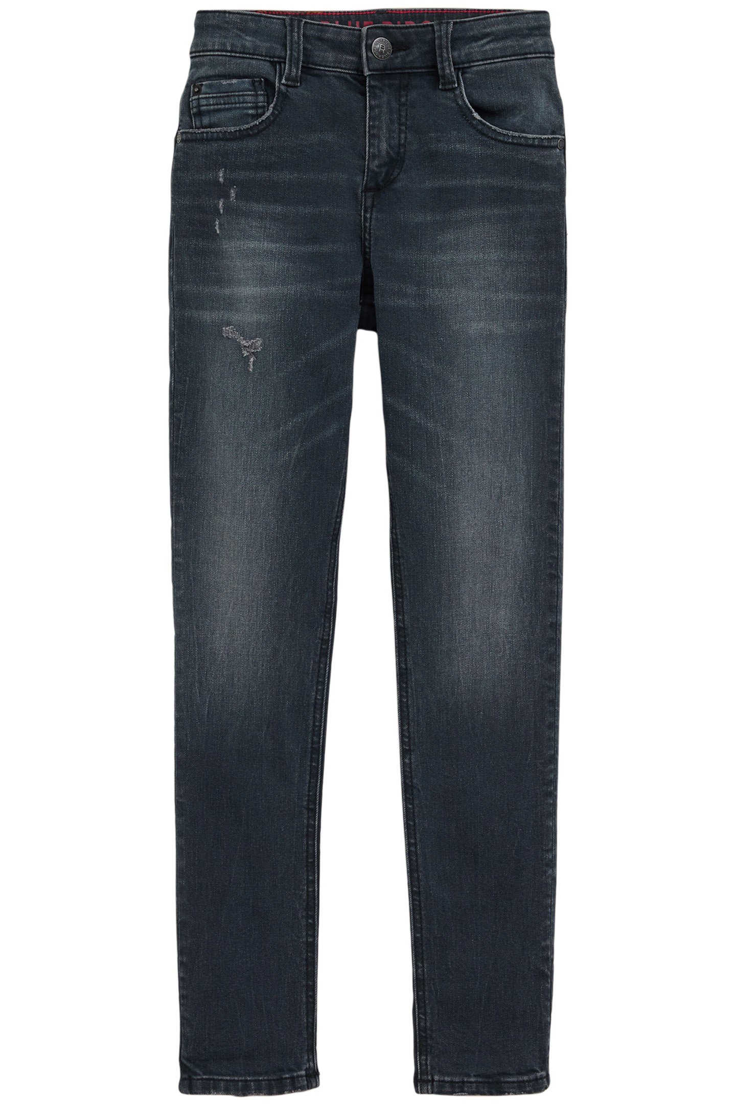 5-POCKET MID WAIST GREYISH BLUE 3