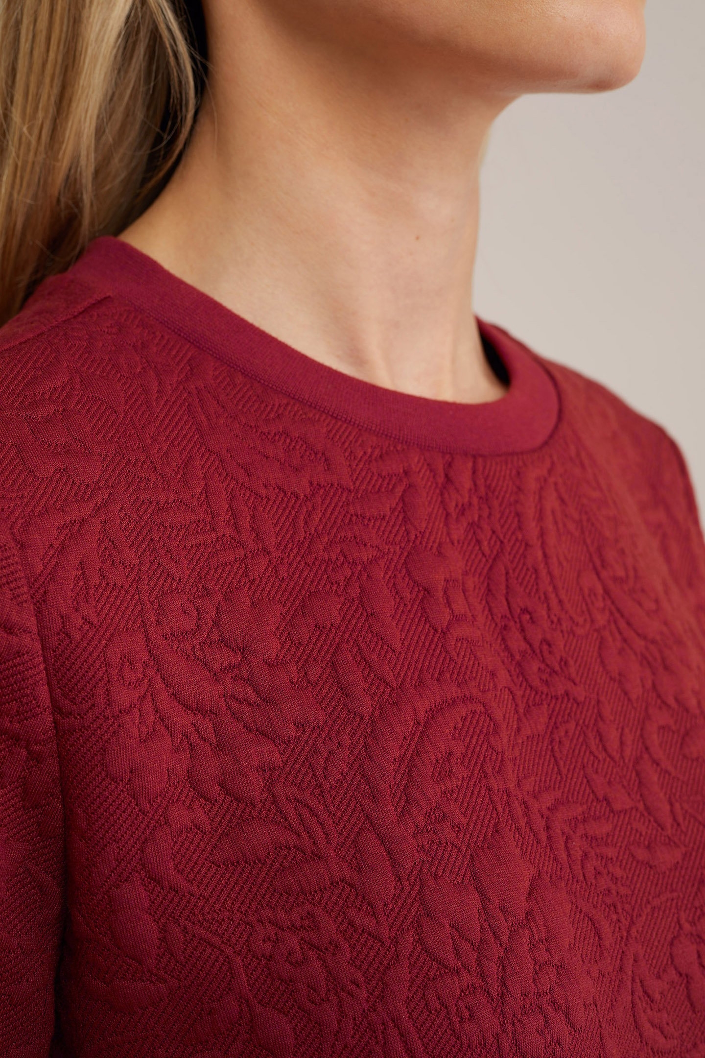 SWEATER VINTAGE RED 5