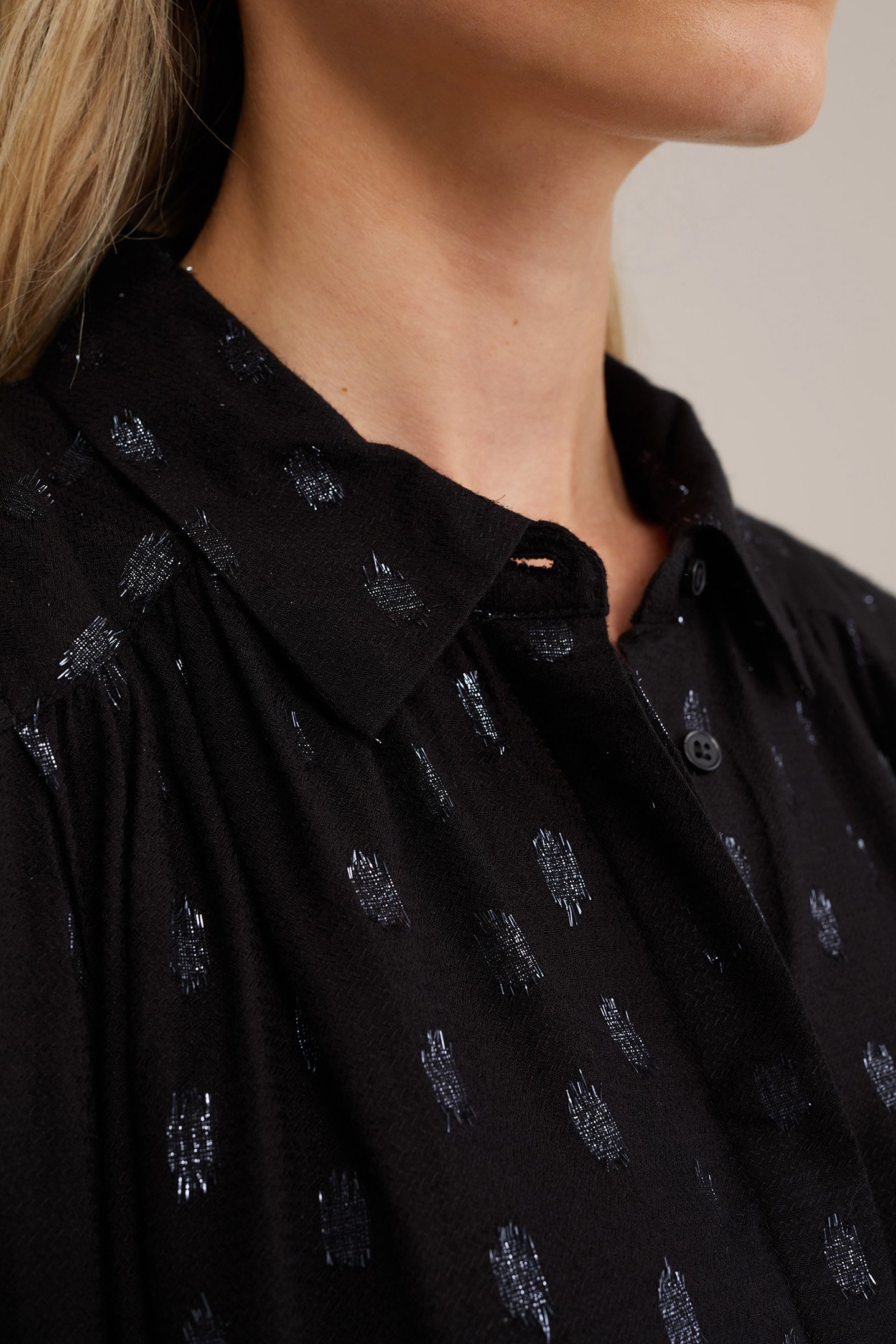 DRESS MID LENGTH BLACK 5