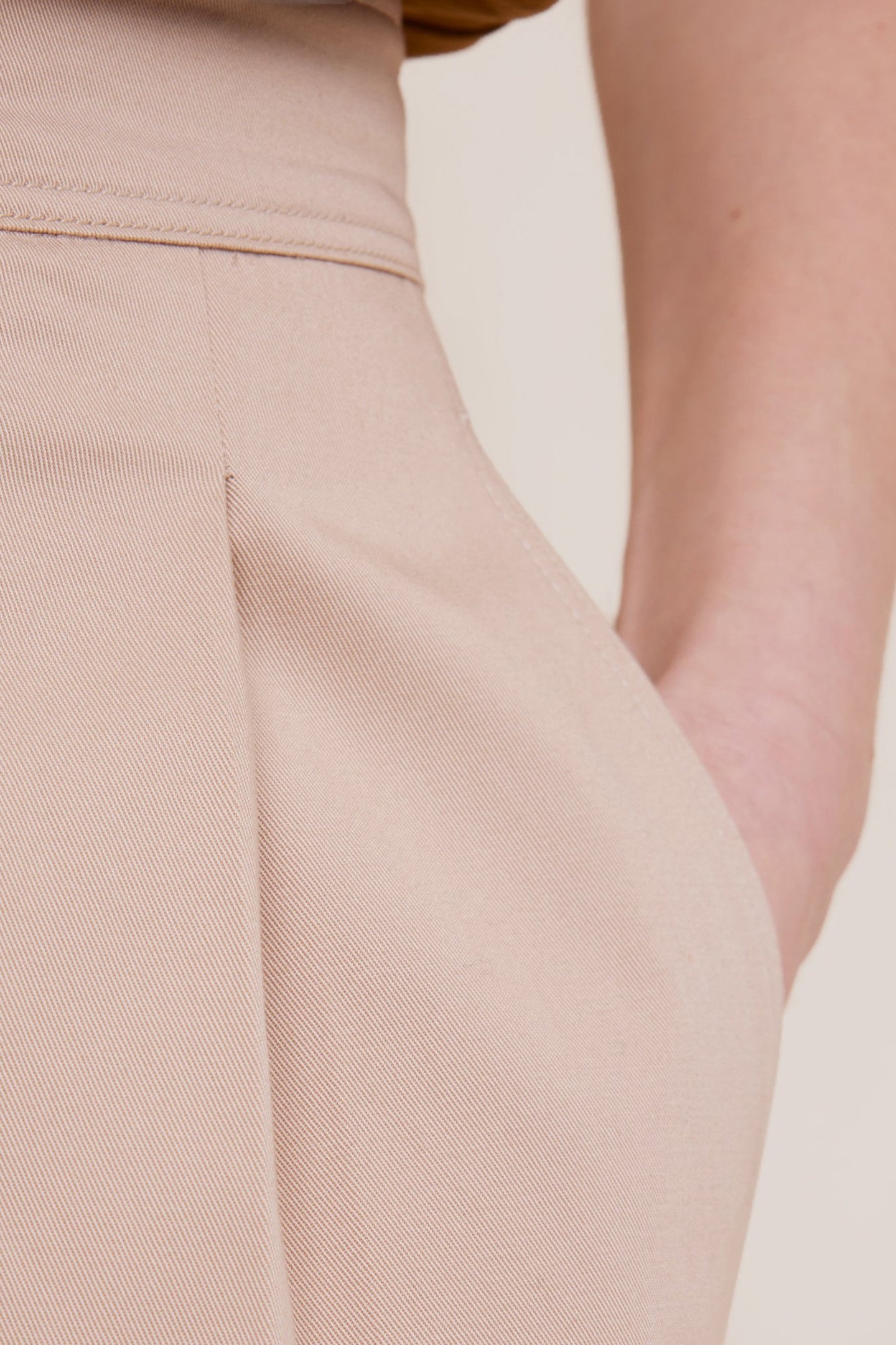 PANTS FOLDED TWILL BEACH 5