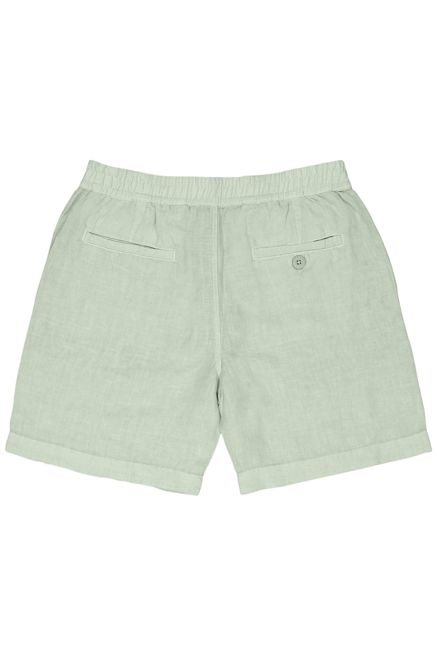 LONER LINEN SHORT DK. DELPHI GREEN 4