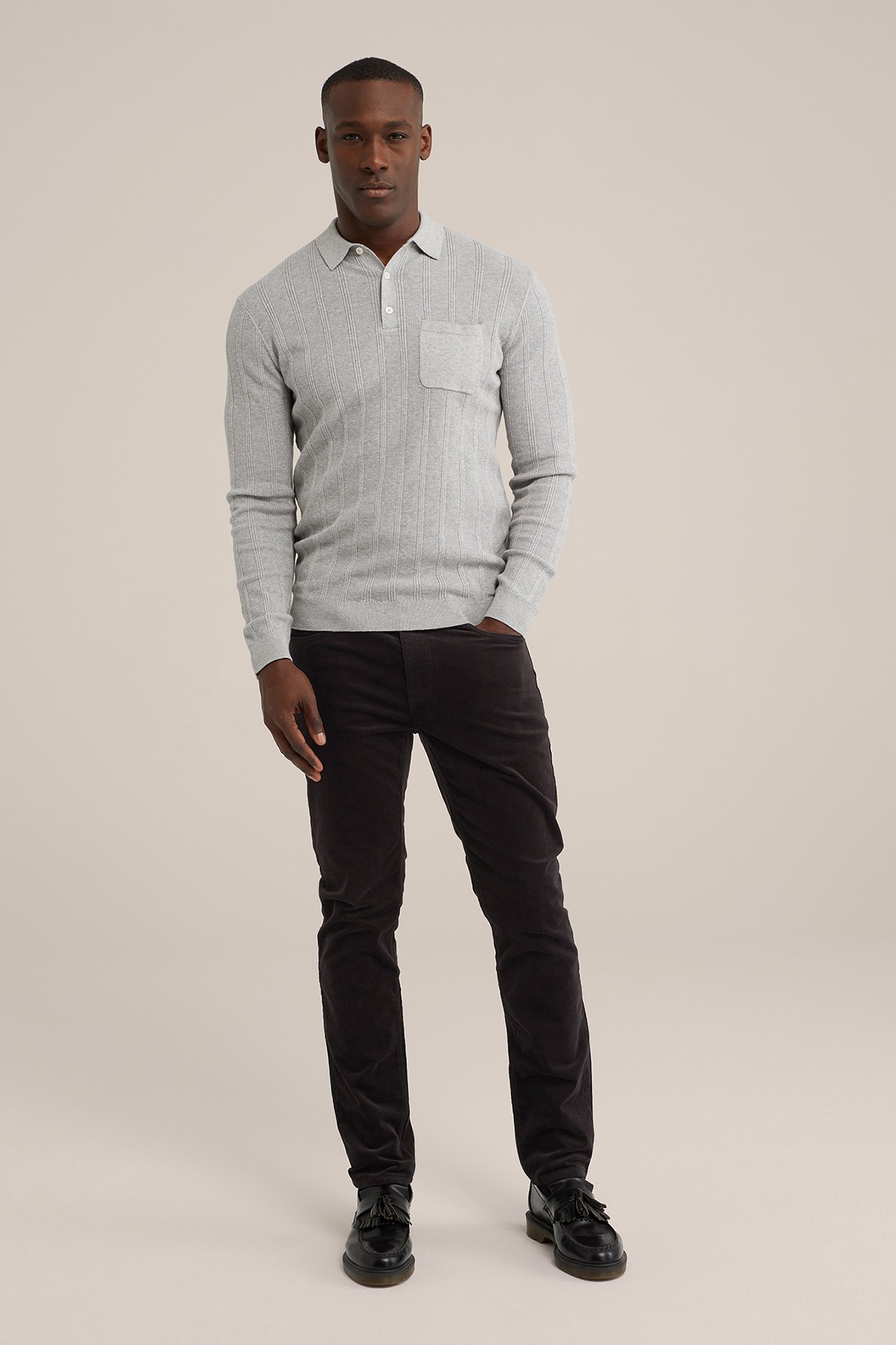 5-POCKET MID WAIST BLACK 3