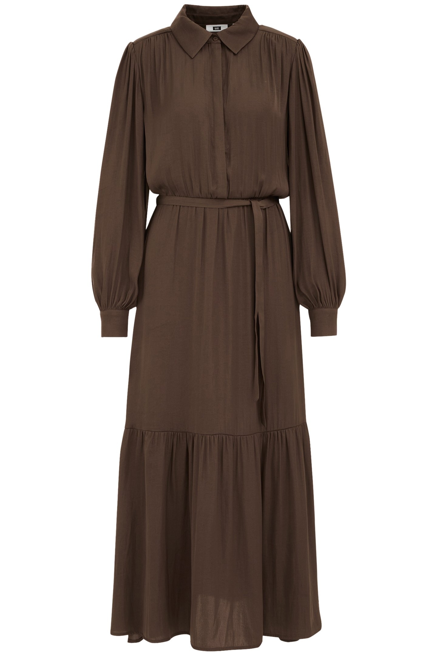 DRESS MAXI LENGTH ARMY GREEN 3