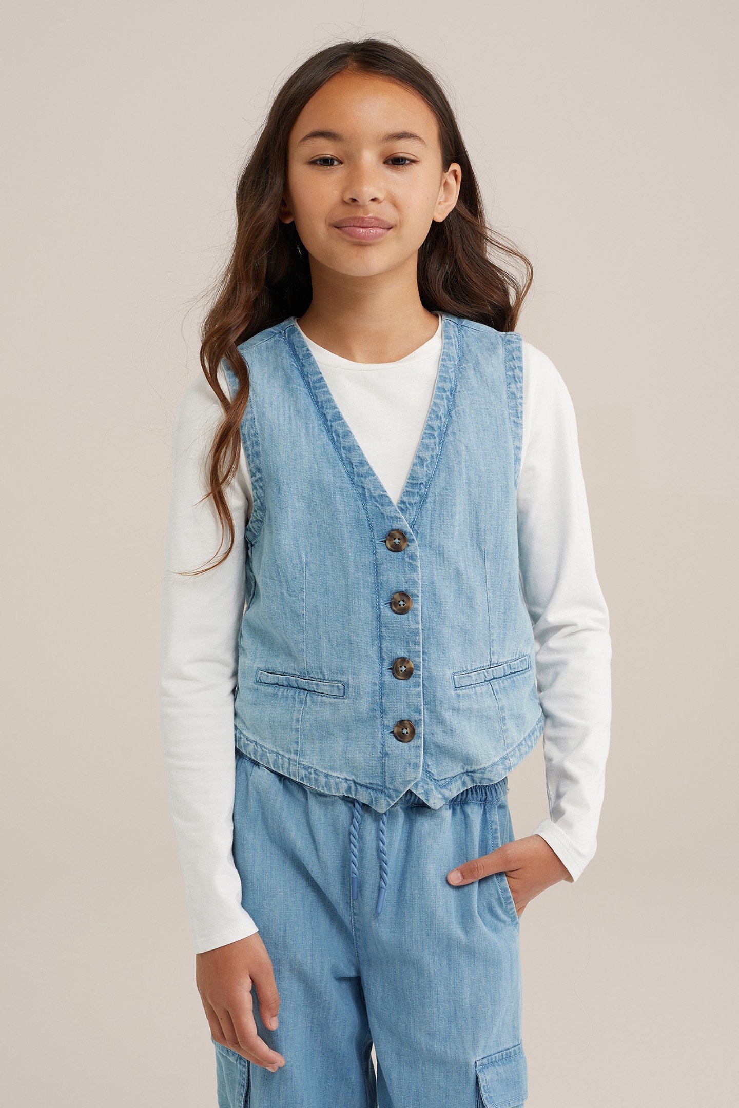 WAISTCOAT LIGHT BLUE 1