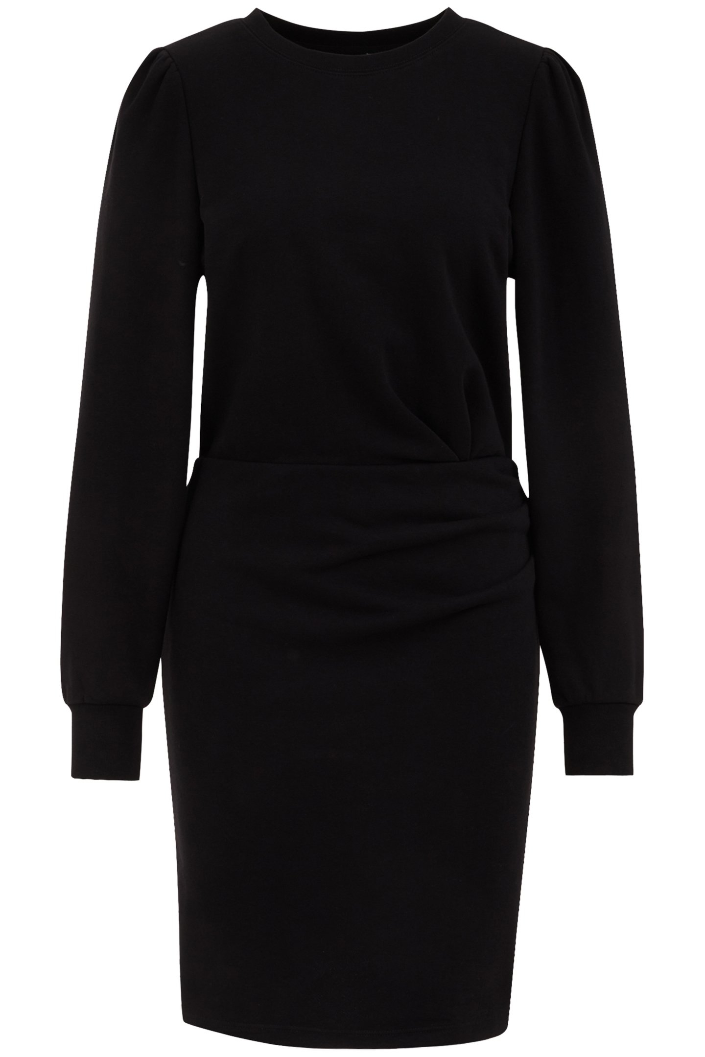 DRESS MID LENGTH BLACK 4