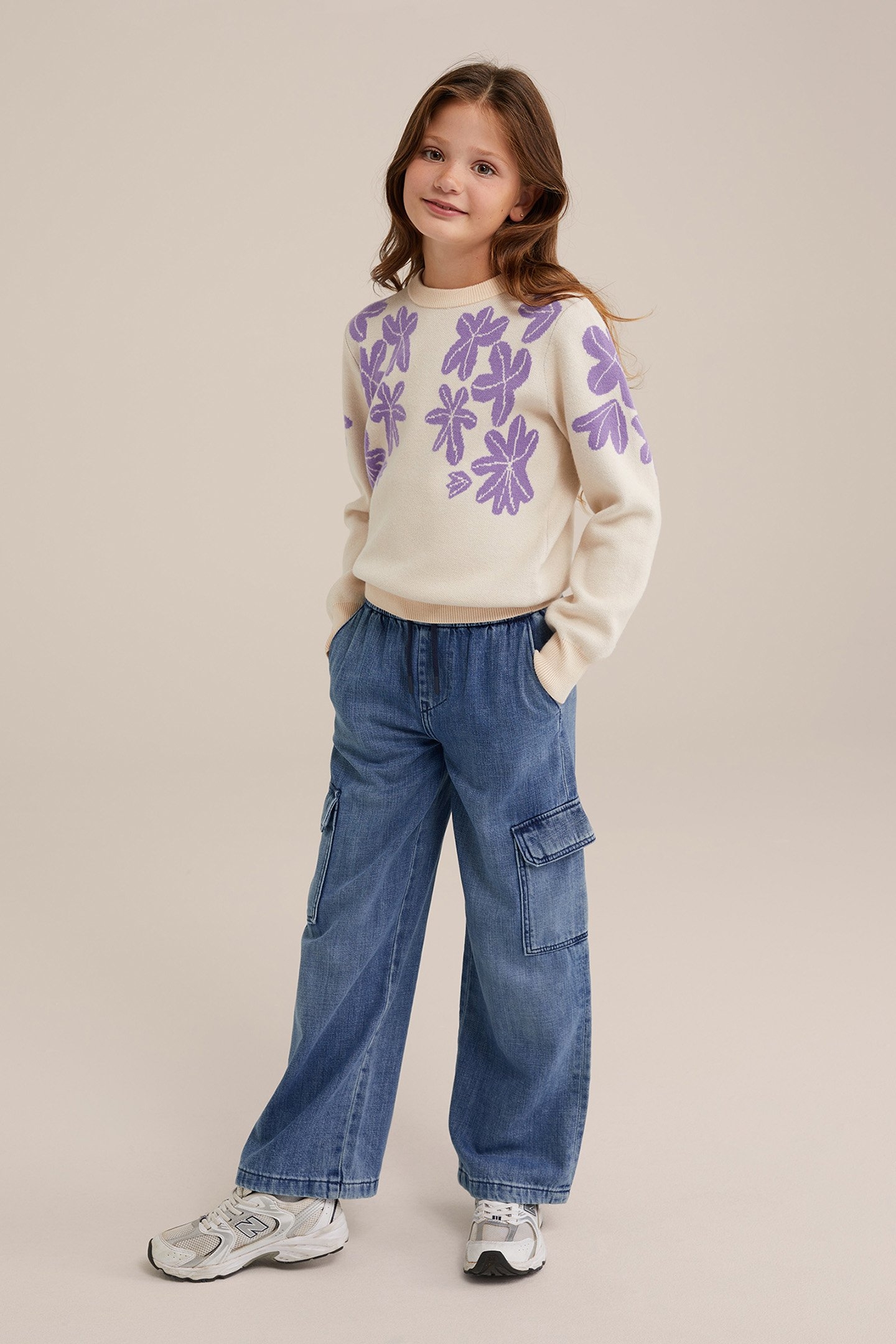 KNITTED PULLOVER WHITE 2