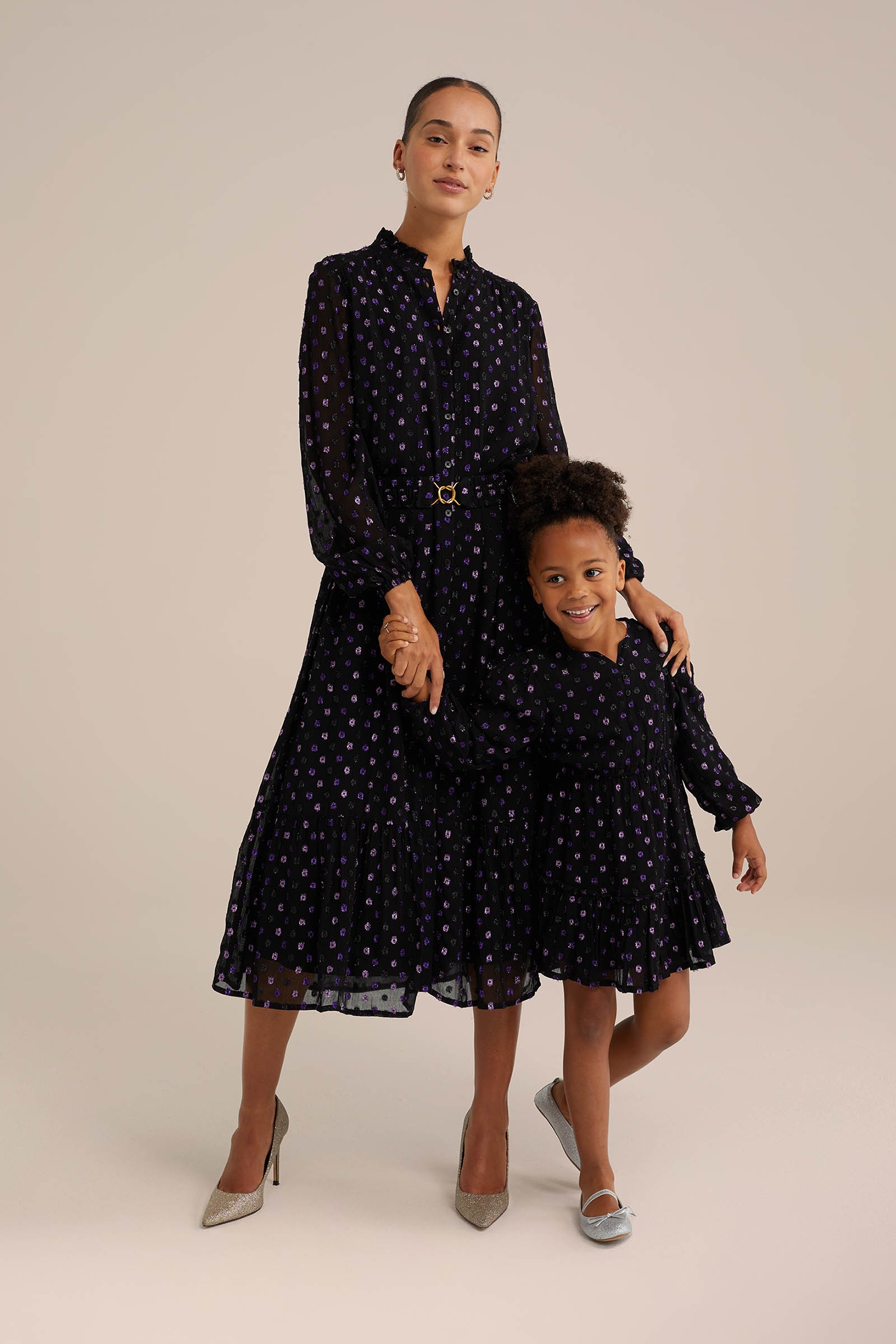 DRESS MID LENGTH PURPLE 6