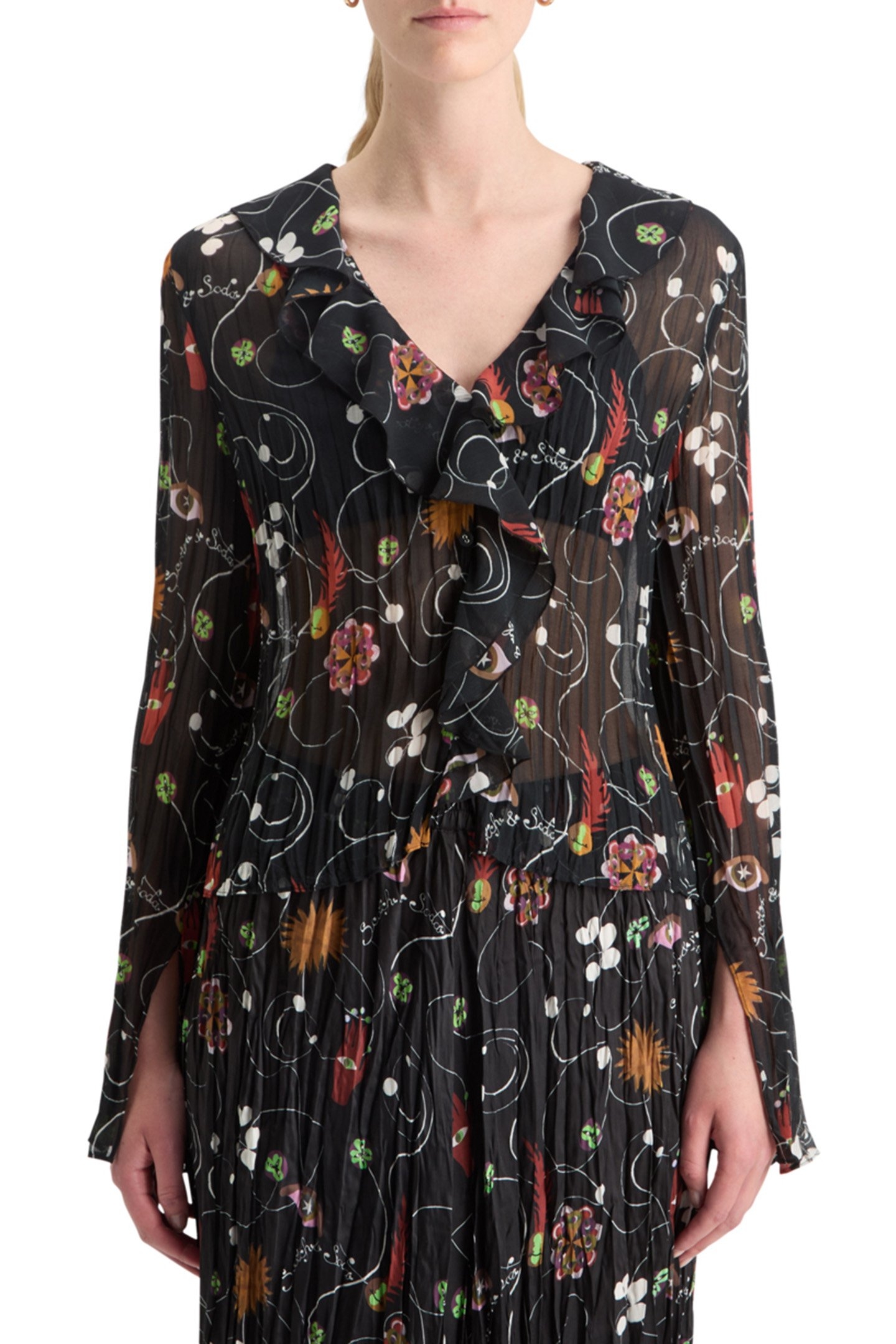 RUFFLED TOP FREE MIND 1