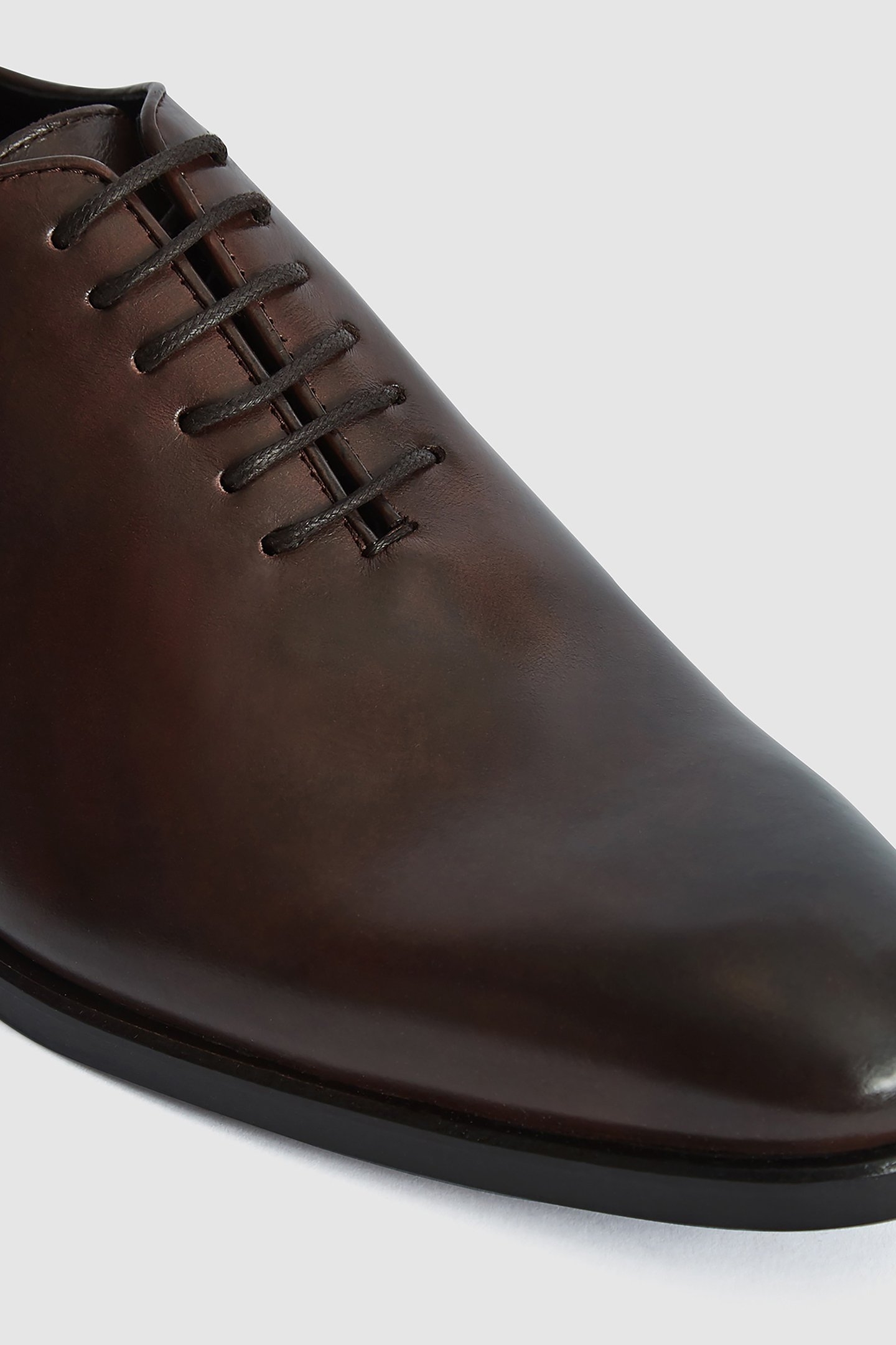 BAY-LACE UP FORMAL SHOE DARK BROWN 8